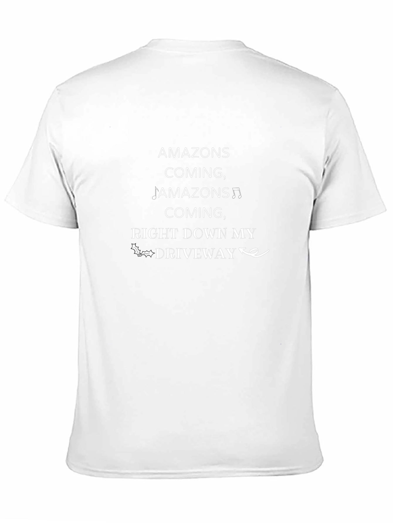 Amazons Coming Funny Mens Graphic T-Shirt