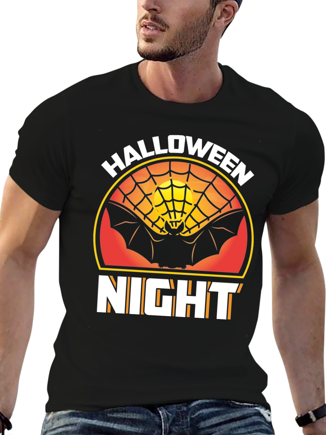 Halloween Night Bat T-Shirt