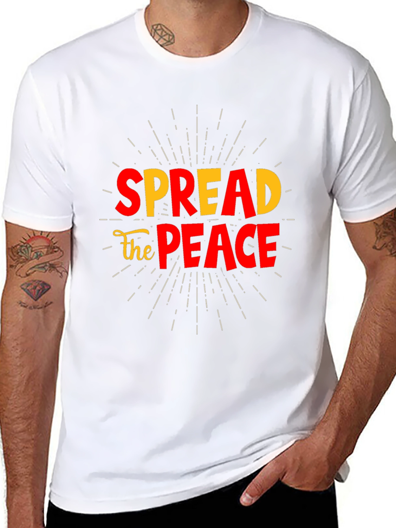 Spread the Peace Graphic T-Shirt