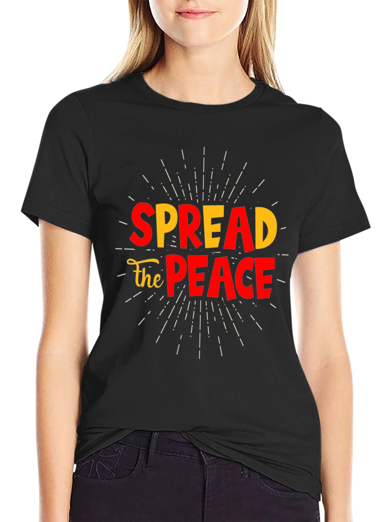 Spread the Peace Graphic T-Shirt