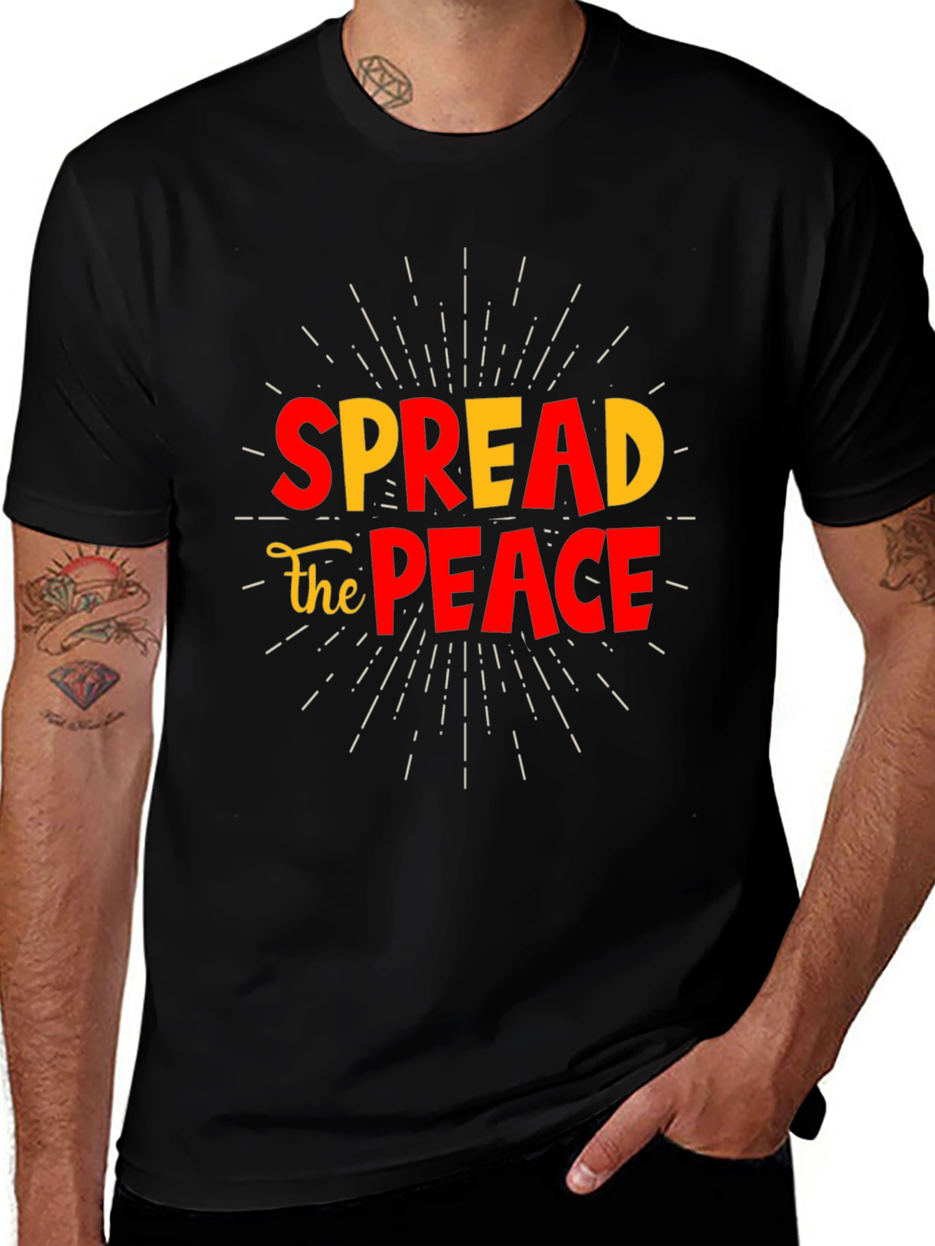 Spread the Peace Graphic T-Shirt