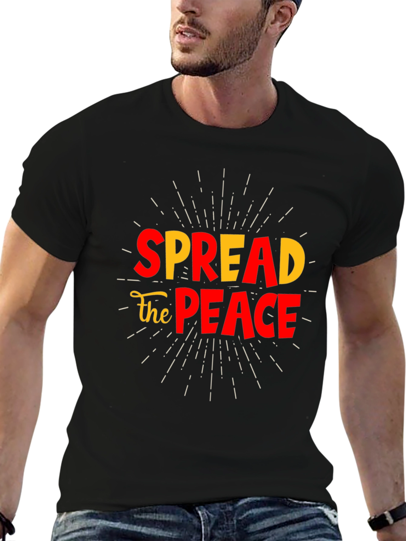 Spread the Peace Graphic T-Shirt