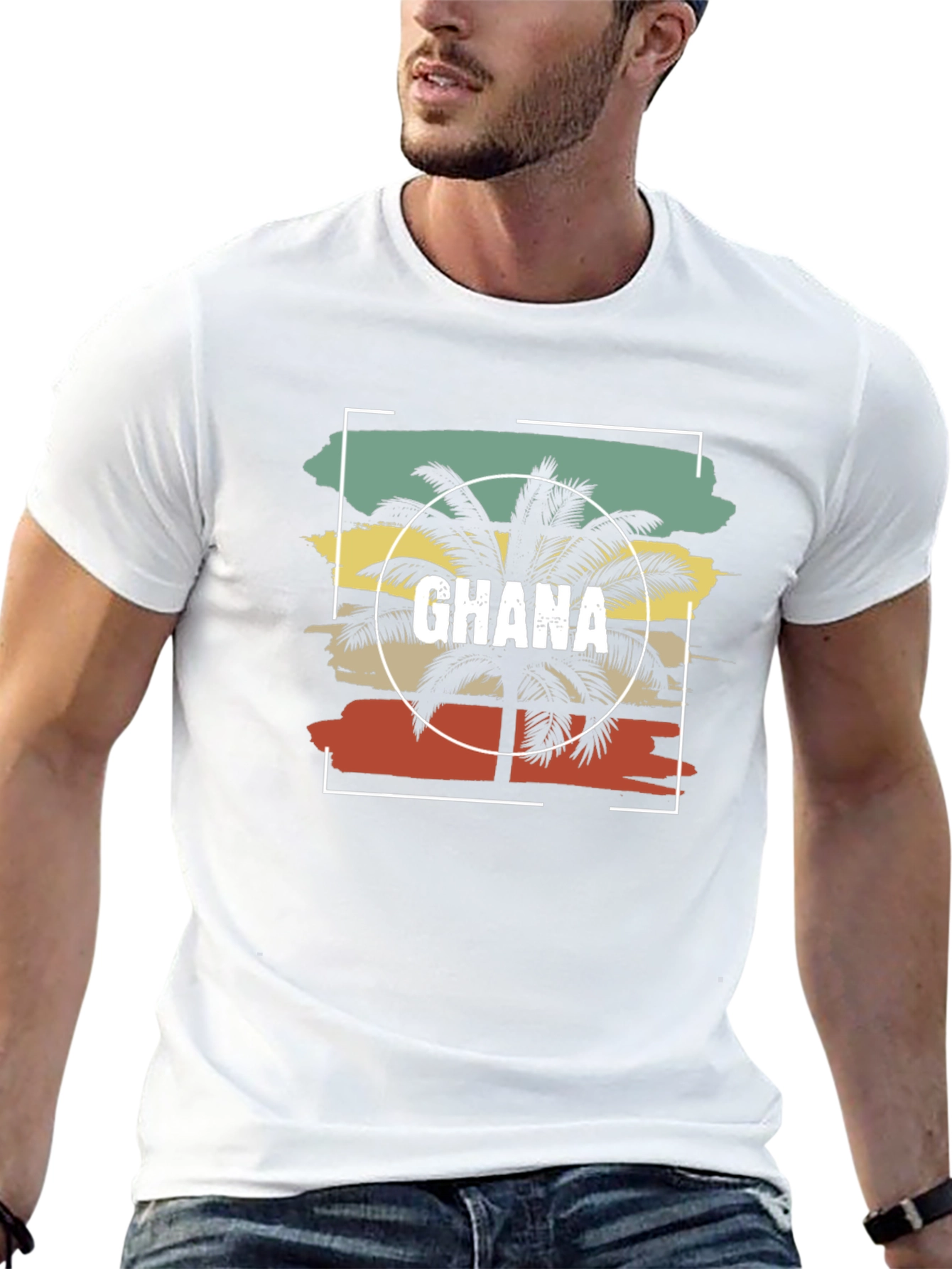 Ghana Palm Tee - Black
