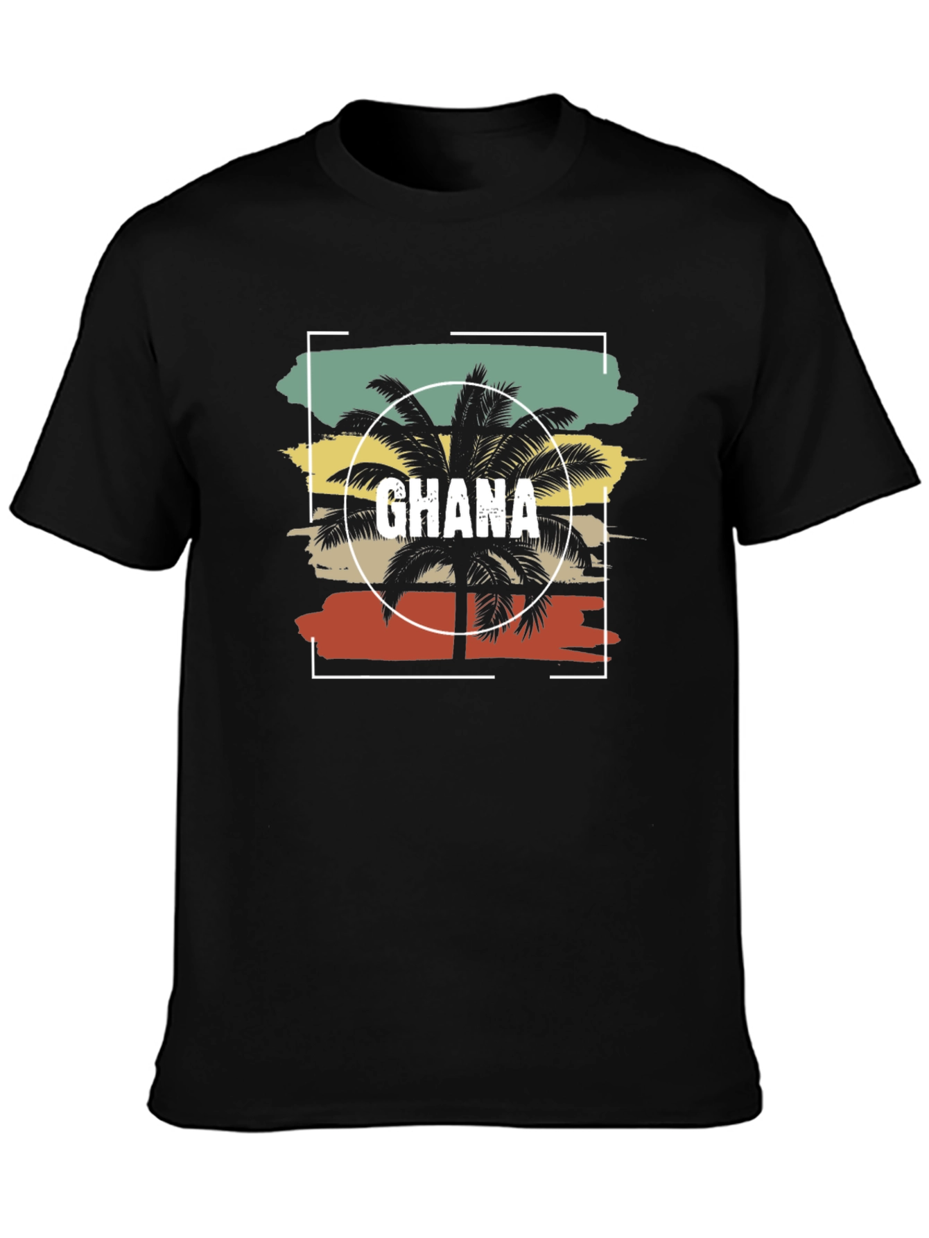Ghana Palm Tee - Black