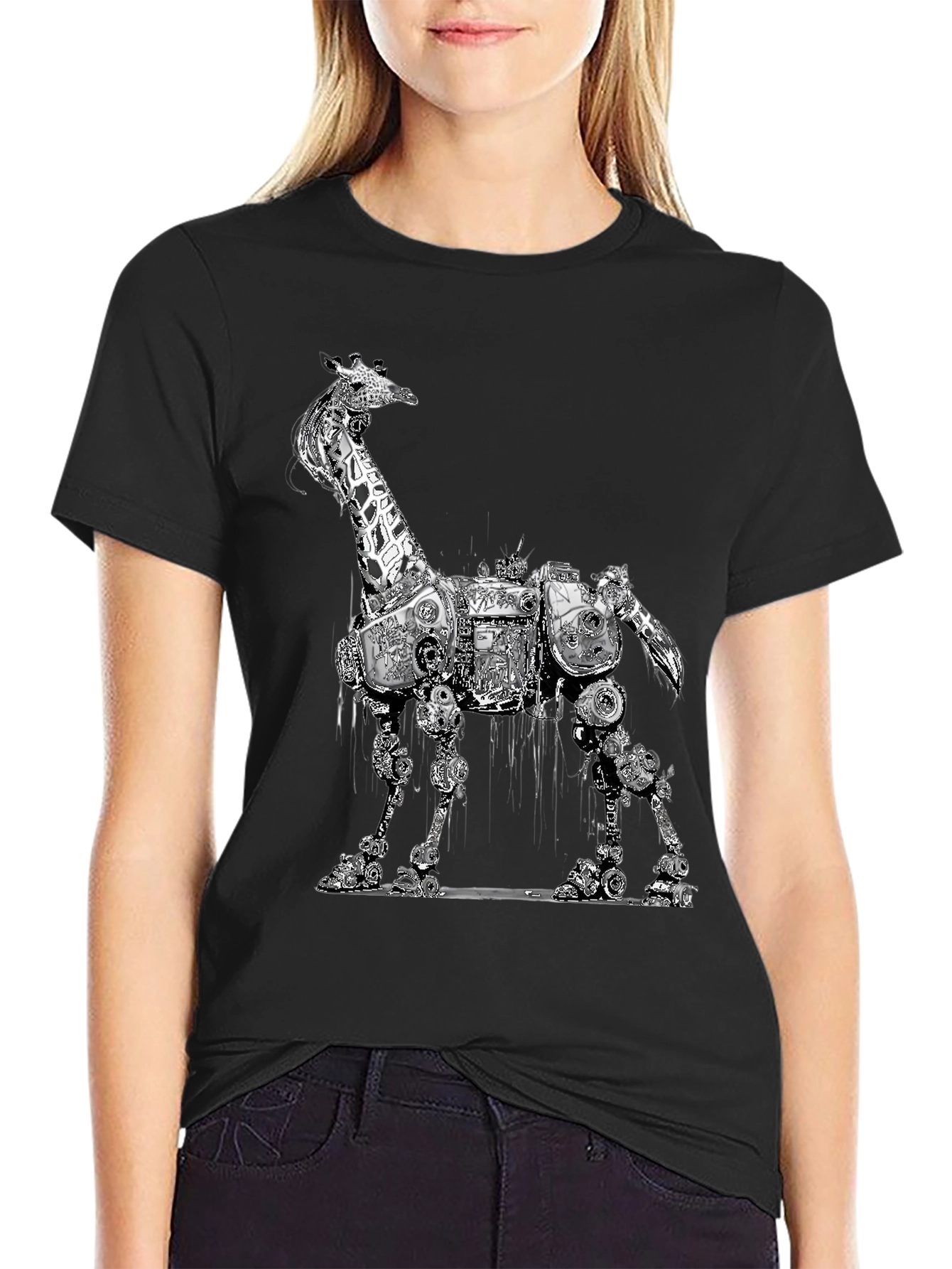 Steampunk Giraffe T-Shirt