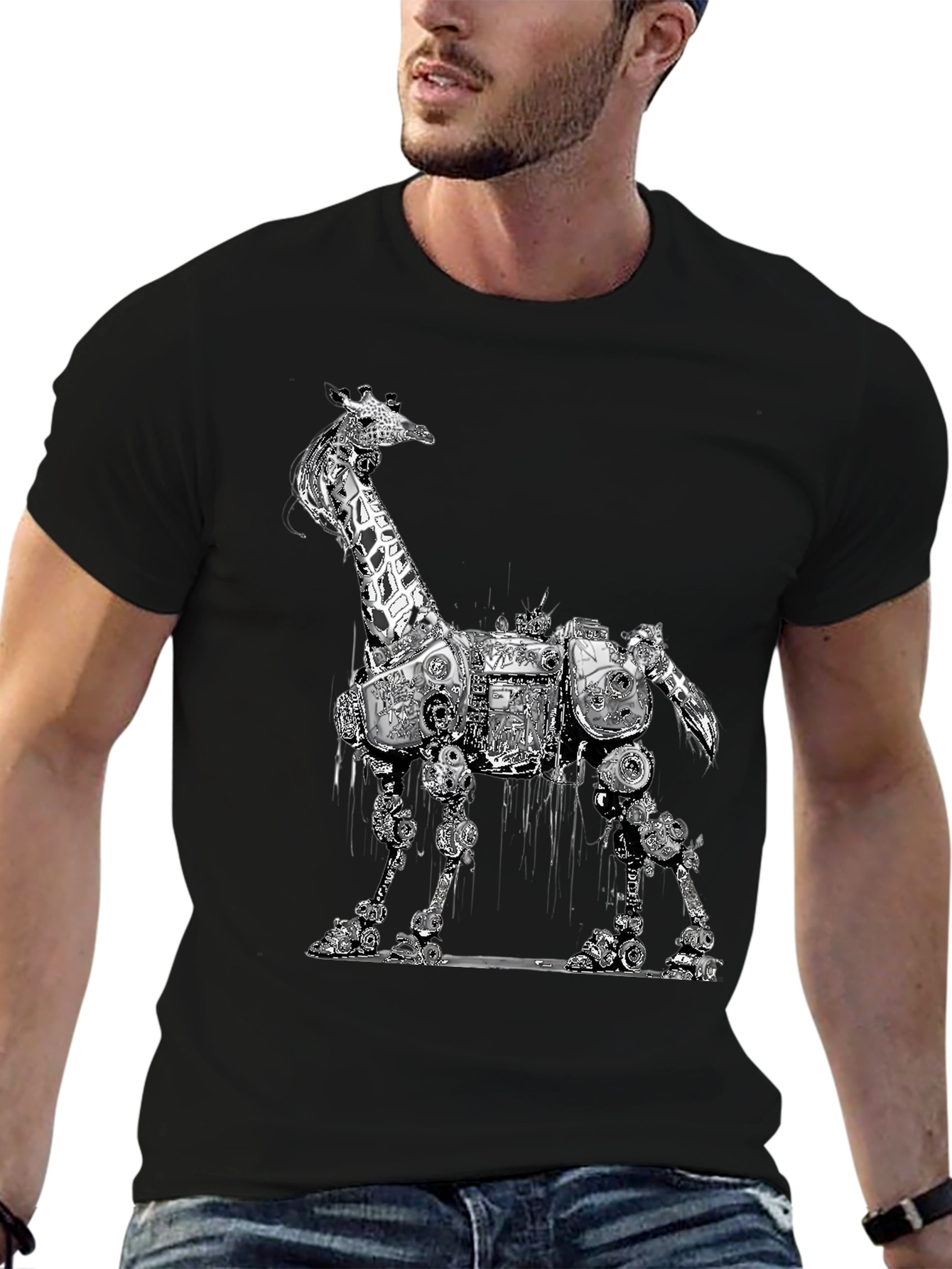 Steampunk Giraffe T-Shirt