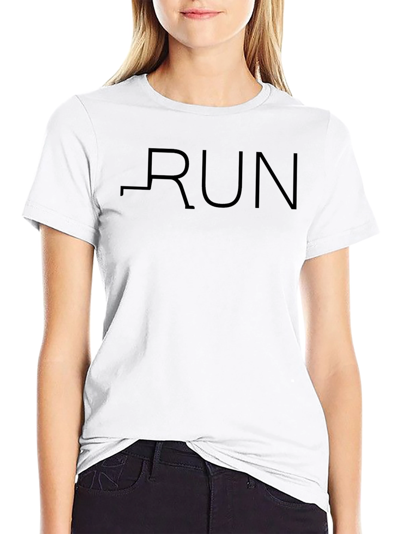 Run Graphic Tee - Stylish Athletic Apparel
