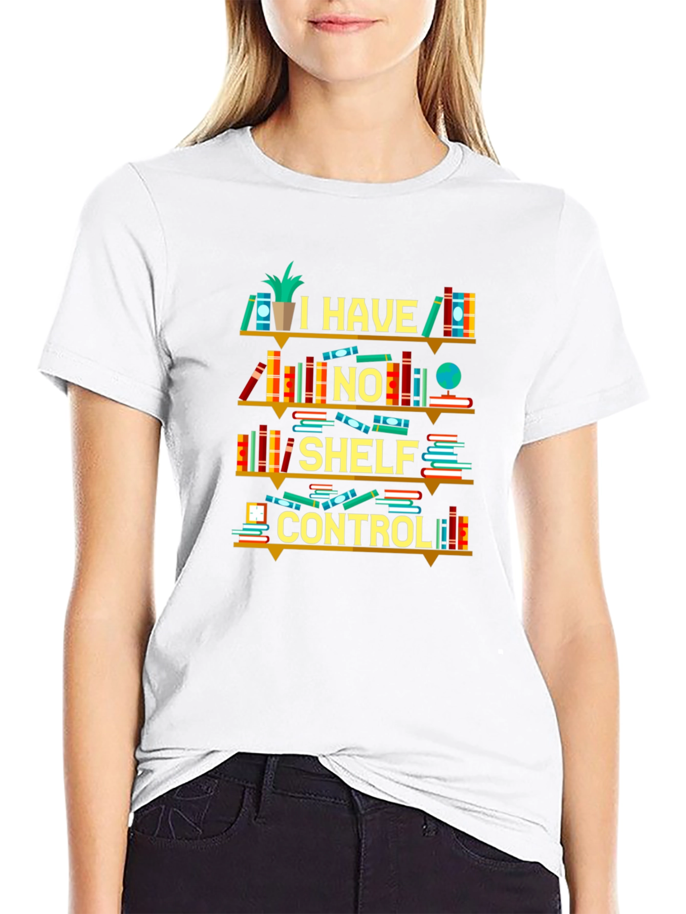 Book Lover T-Shirt - I Have No Shelf Control