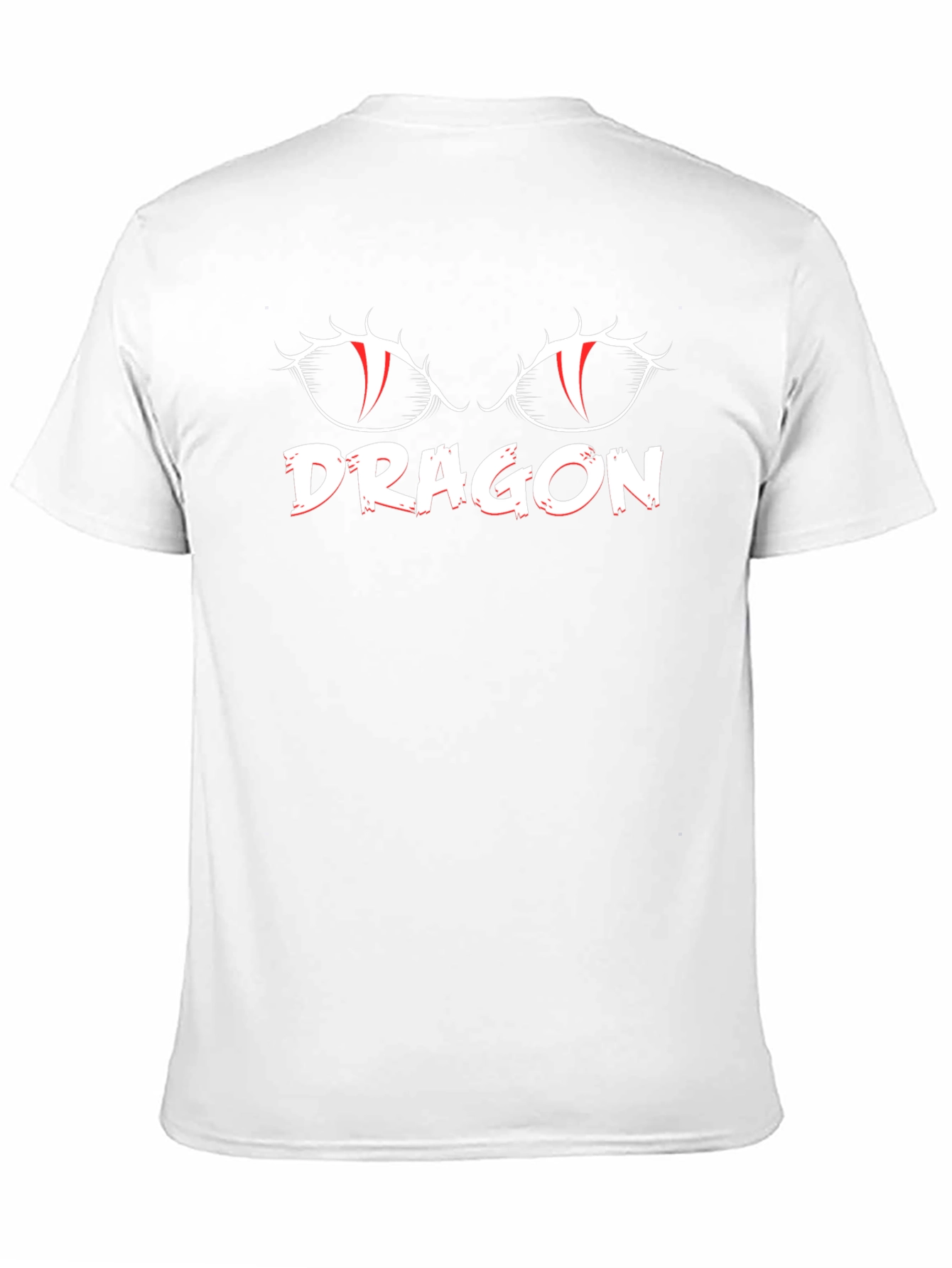 Dragon Eyes Graphic T-Shirt - Mens Black Tee