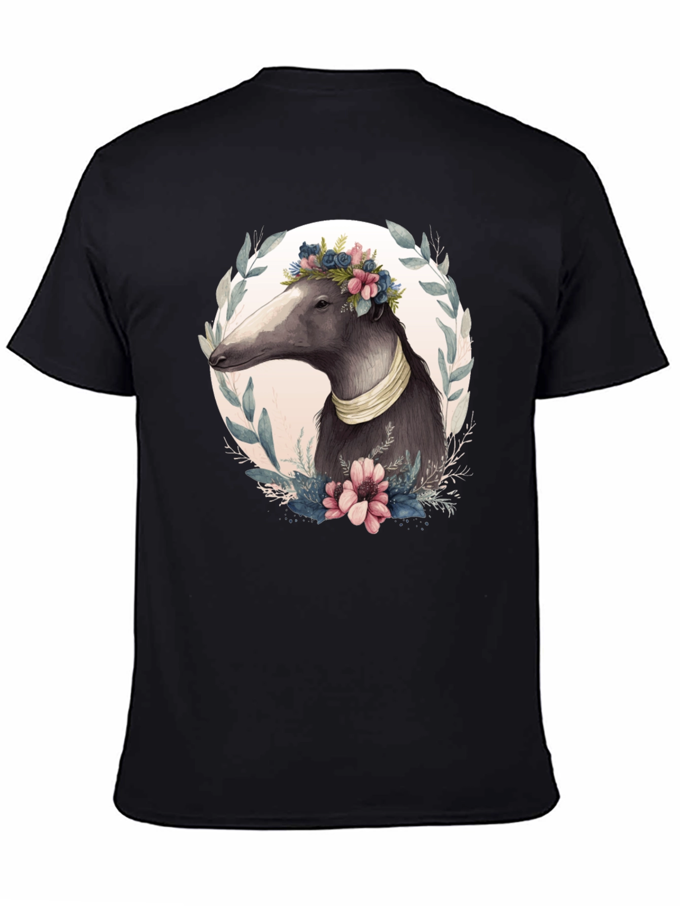 Floral Anteater Graphic Tee