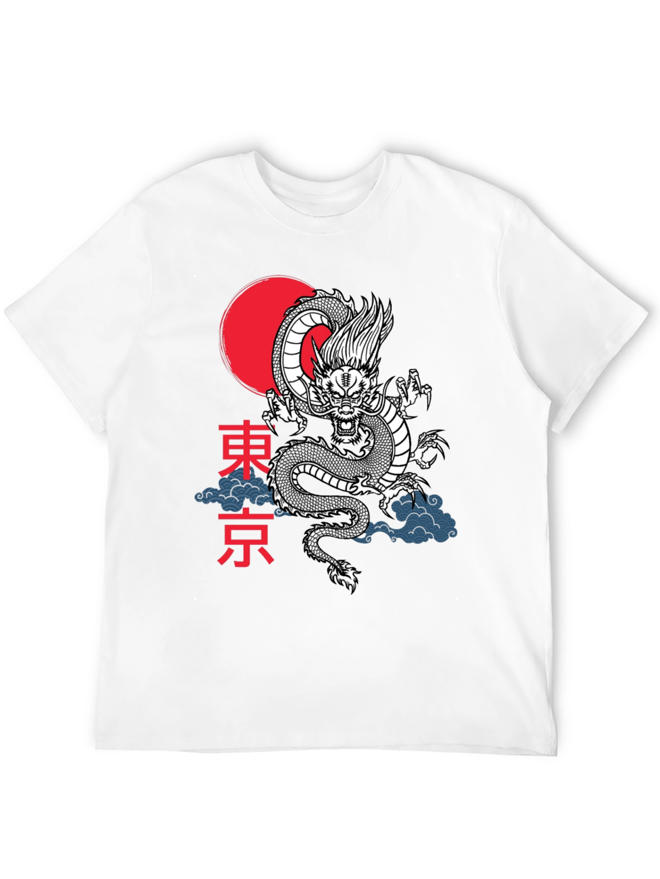 Dragon Tokyo Graphic Tee - Stylish Asian Inspired Design