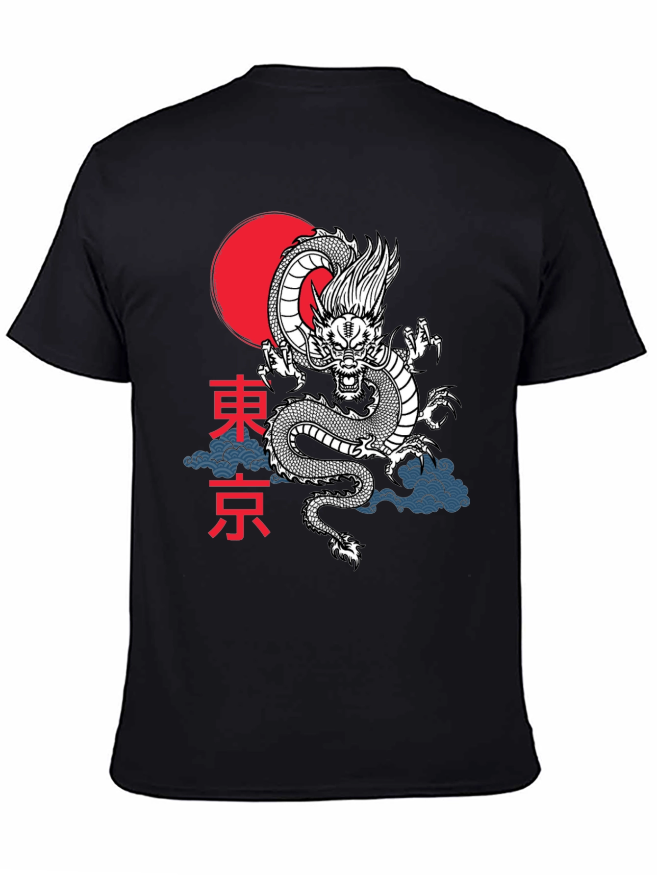 Dragon Tokyo Graphic Tee - Stylish Asian Inspired Design