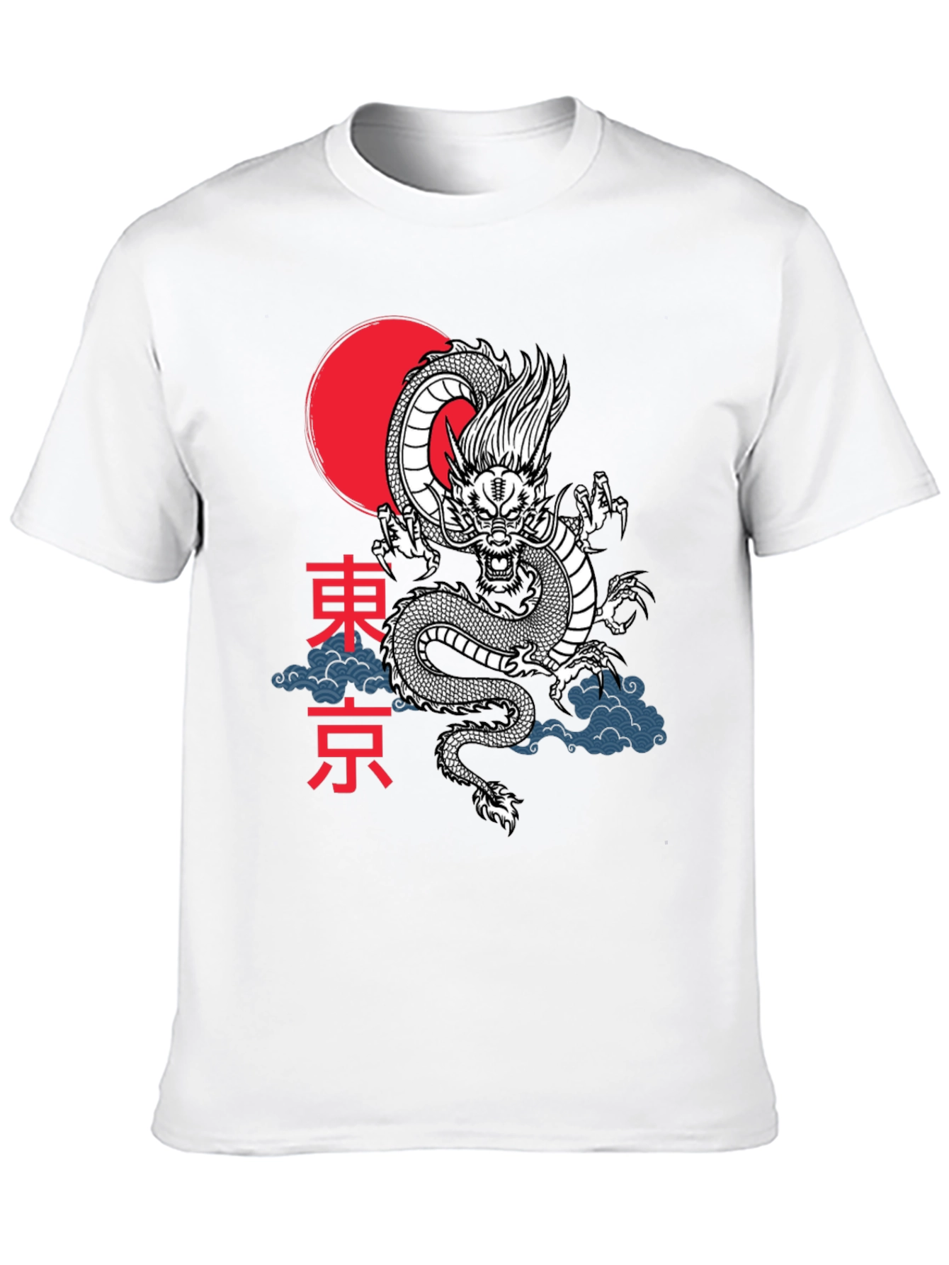 Dragon Tokyo Graphic Tee - Stylish Asian Inspired Design