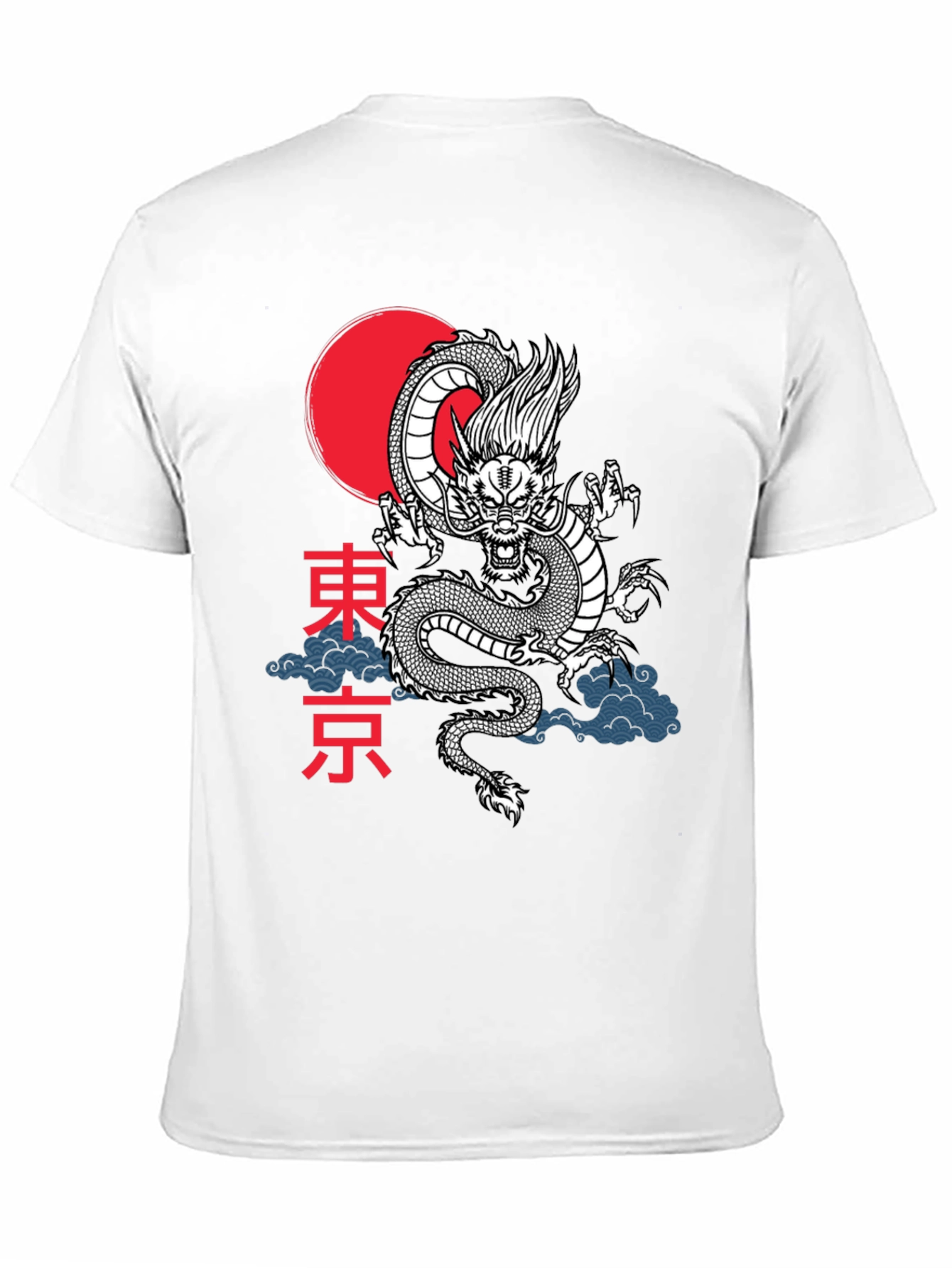 Dragon Tokyo Graphic Tee - Stylish Asian Inspired Design