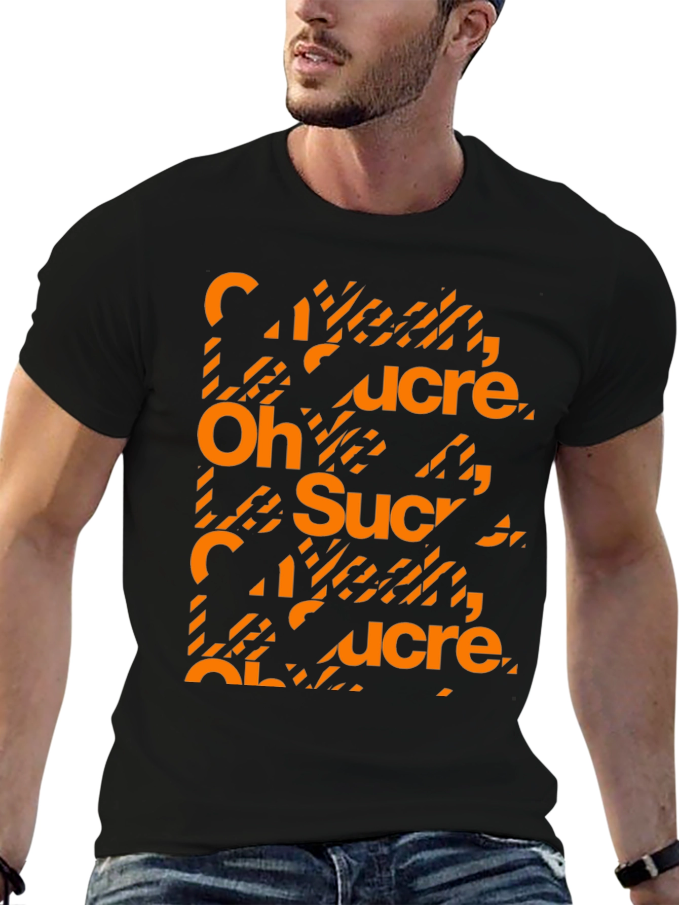 Cest le Sucre Black Graphic Tee