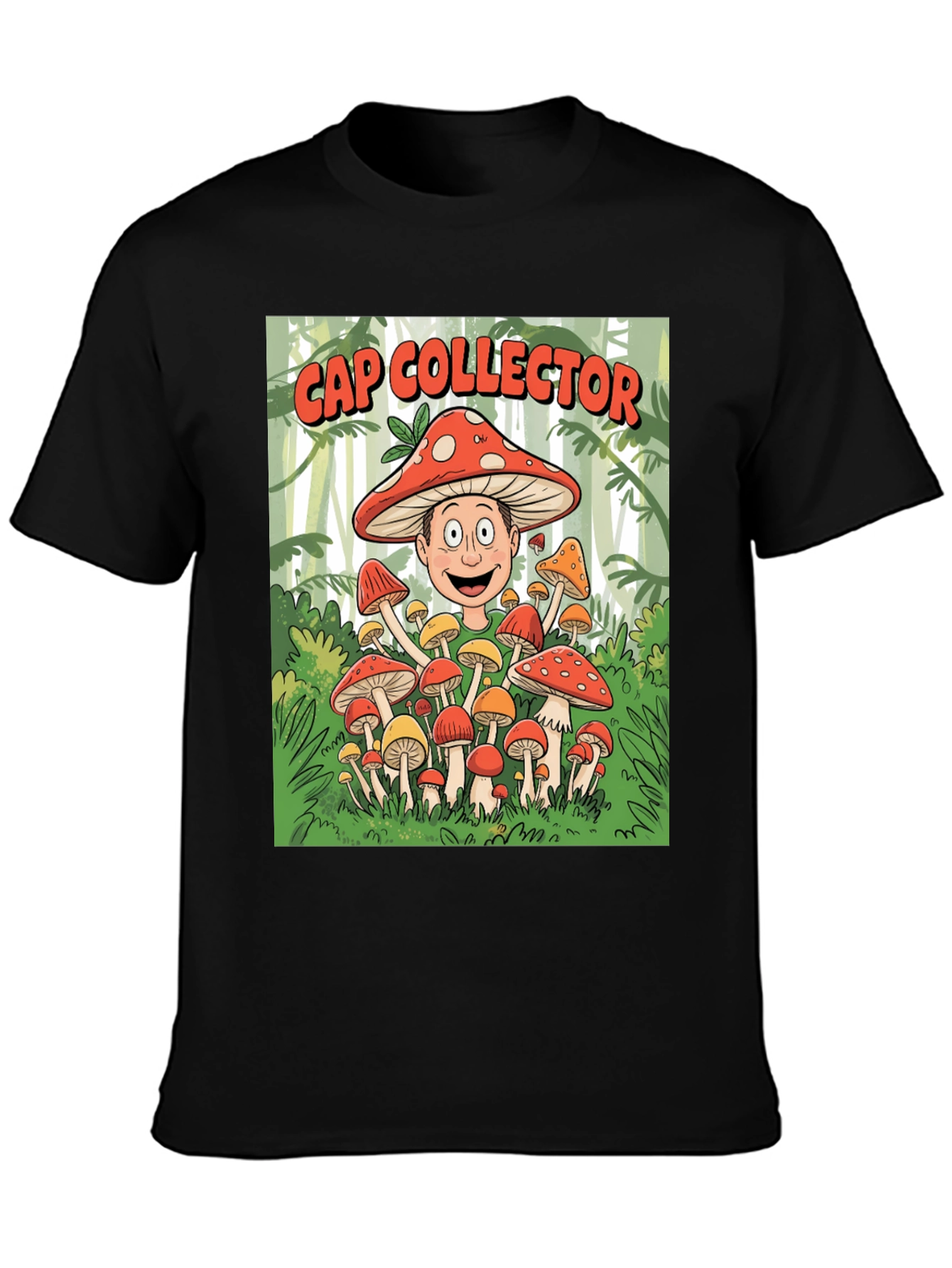 Cap Collector Mushroom T-Shirt