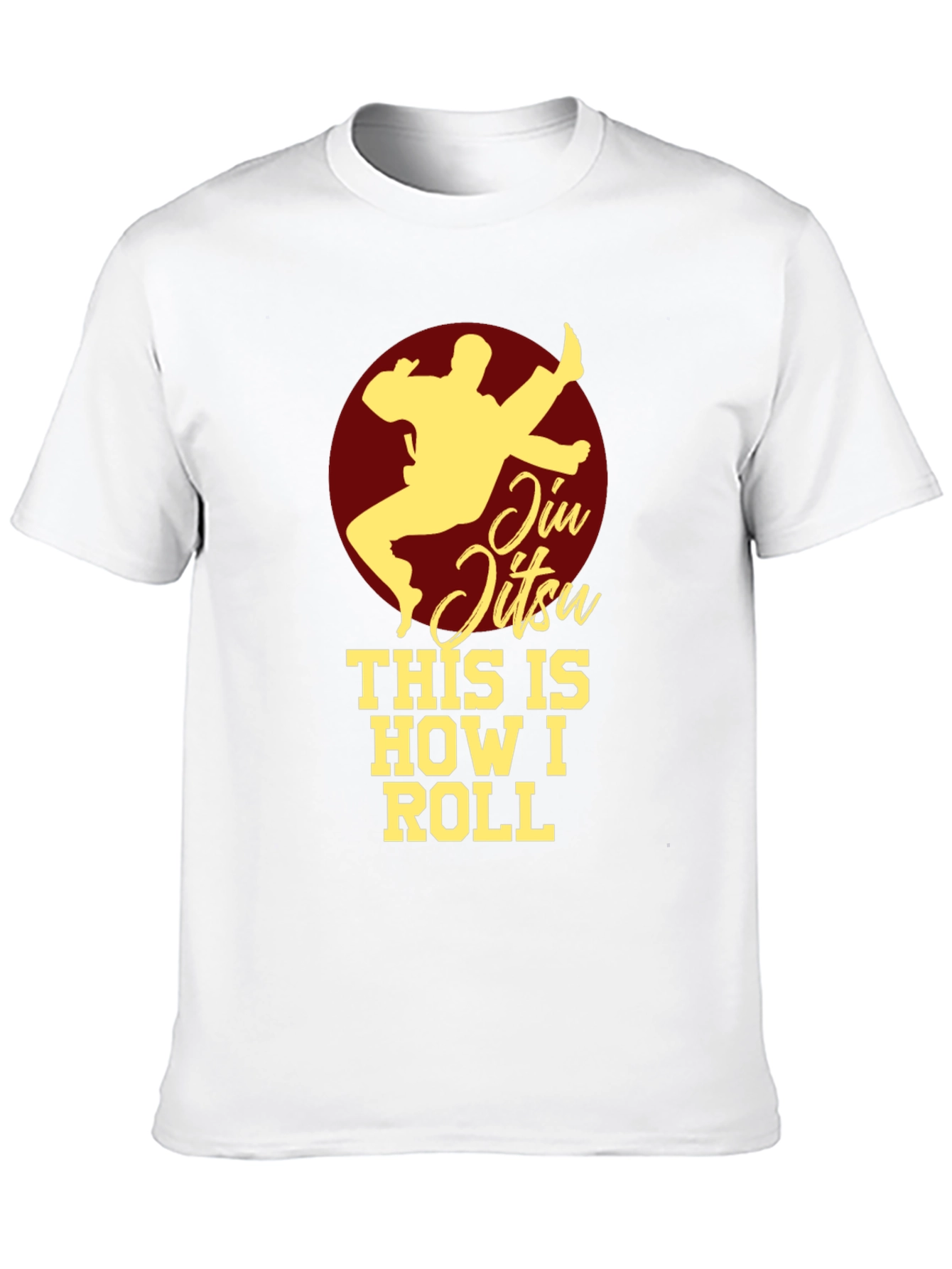 Jiu Jitsu This is How I Roll Black T-Shirt