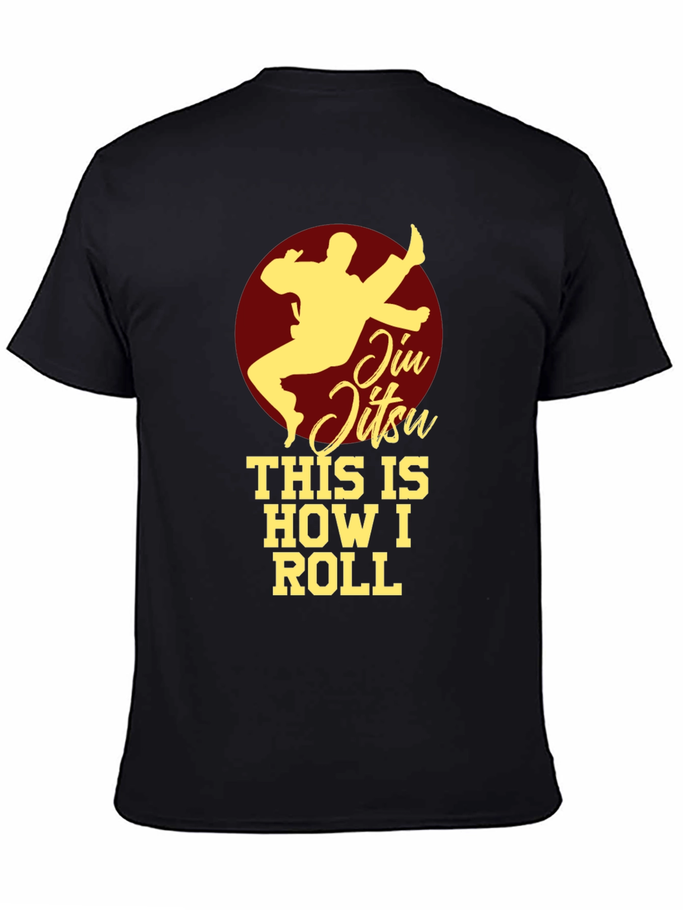 Jiu Jitsu This is How I Roll Black T-Shirt