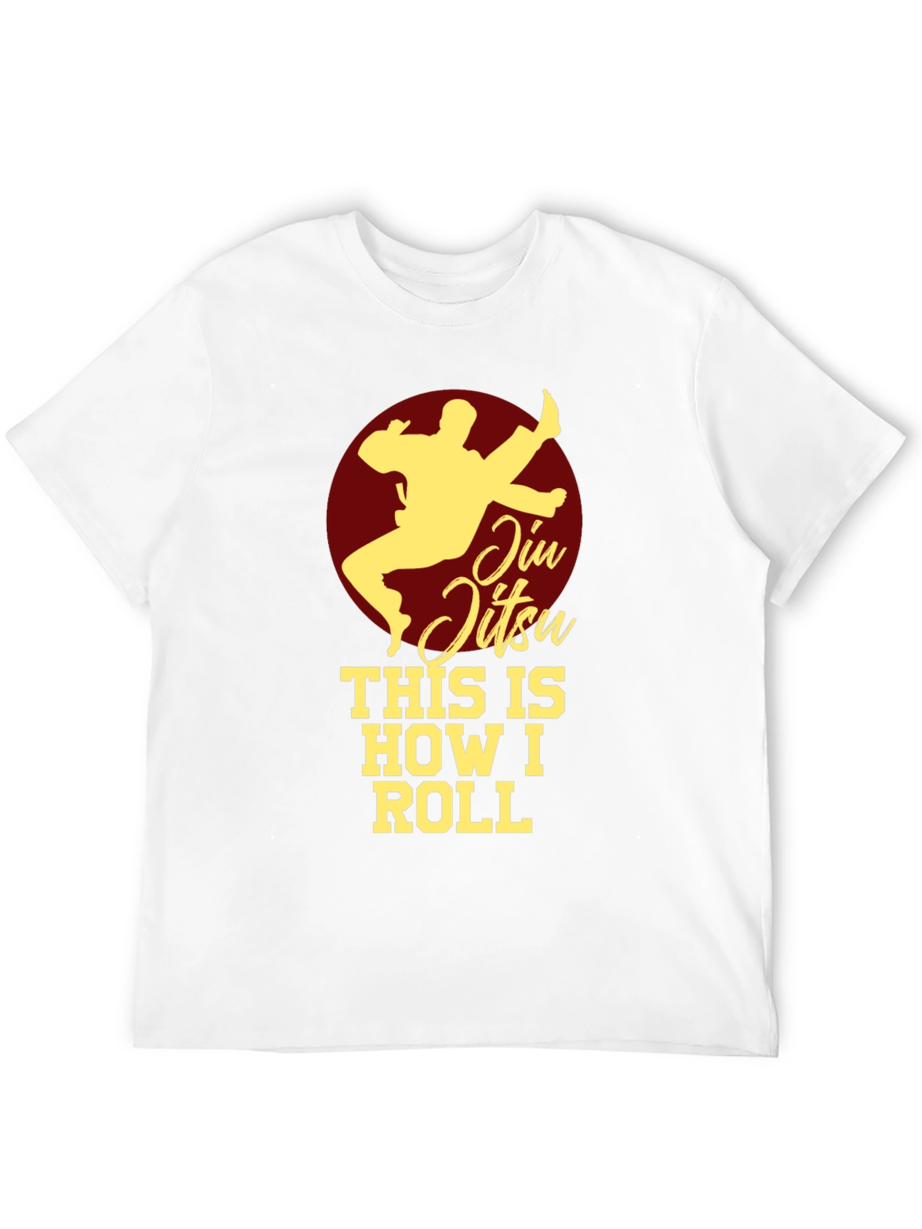 Jiu Jitsu This is How I Roll Black T-Shirt