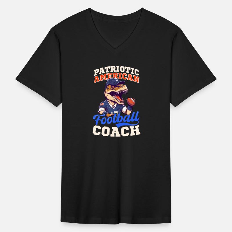 4th Of July Football Coach Patriotic Coach