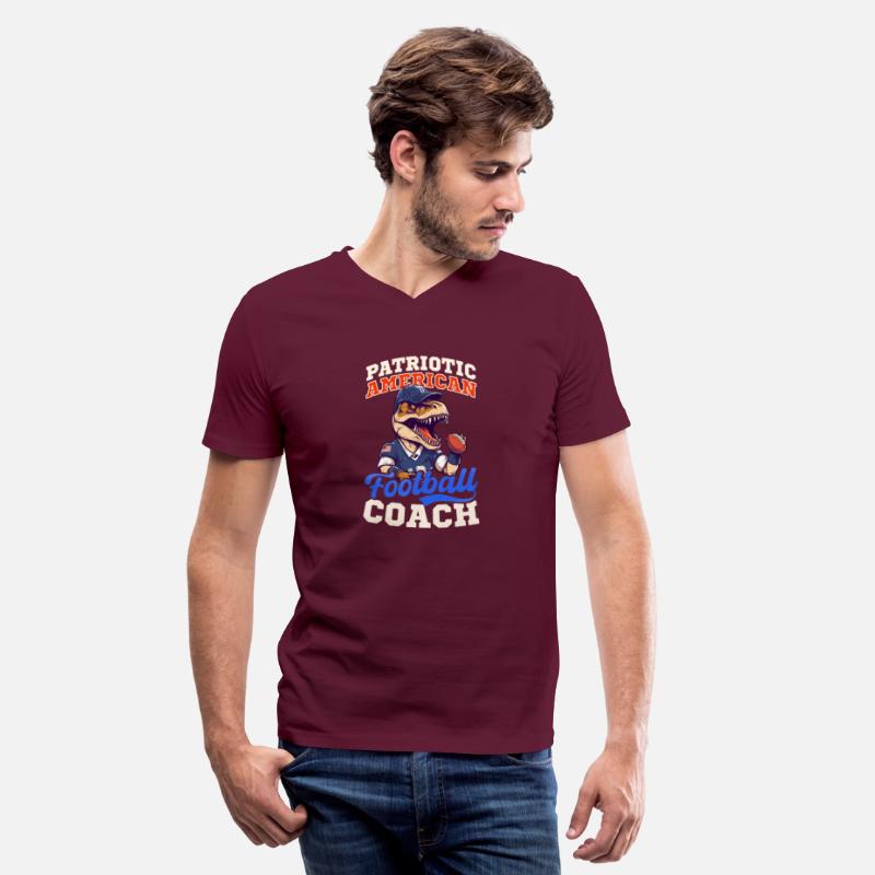 4th Of July Football Coach Patriotic Coach