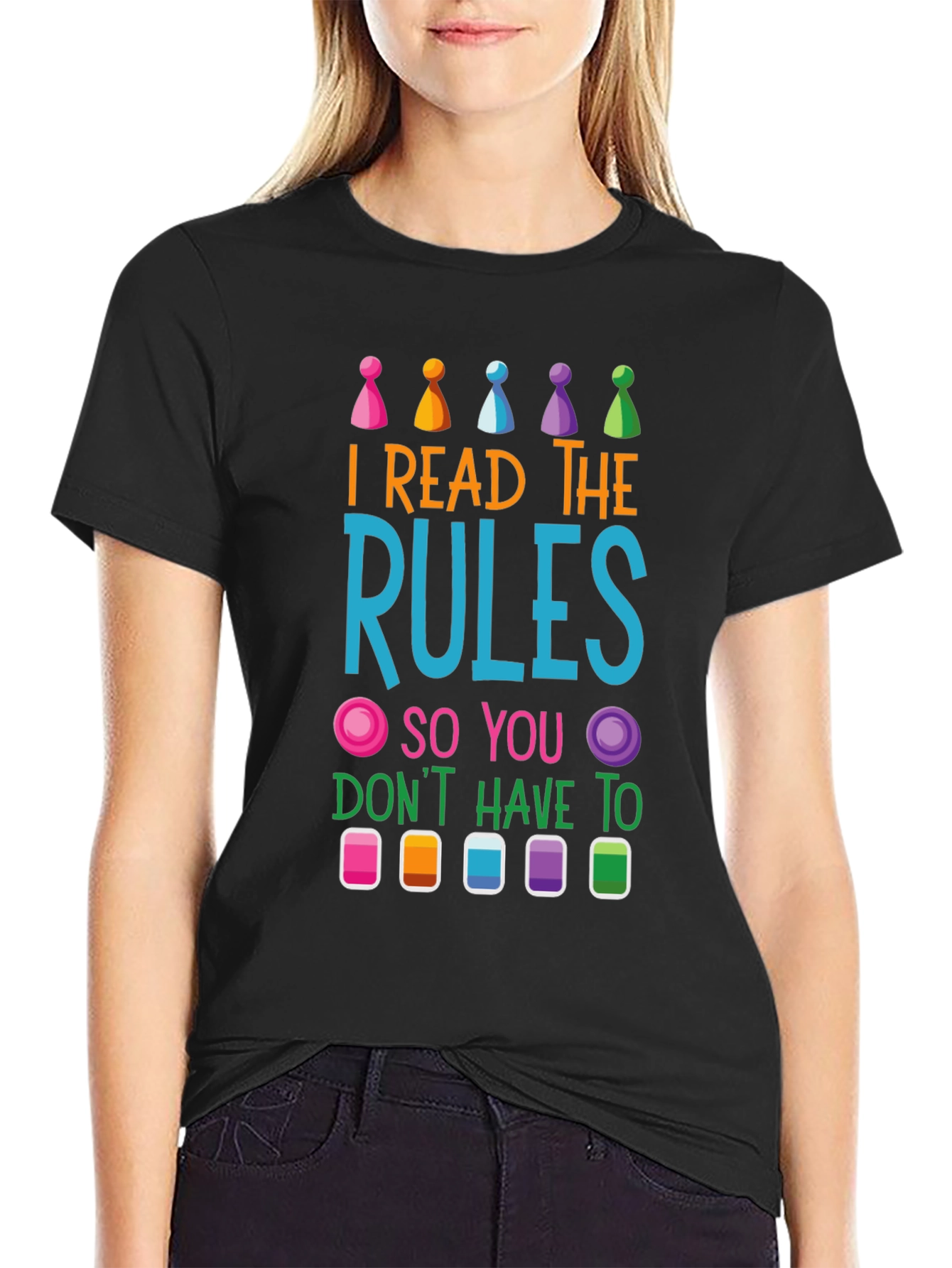 I Read The Rules Board Game T-Shirt
