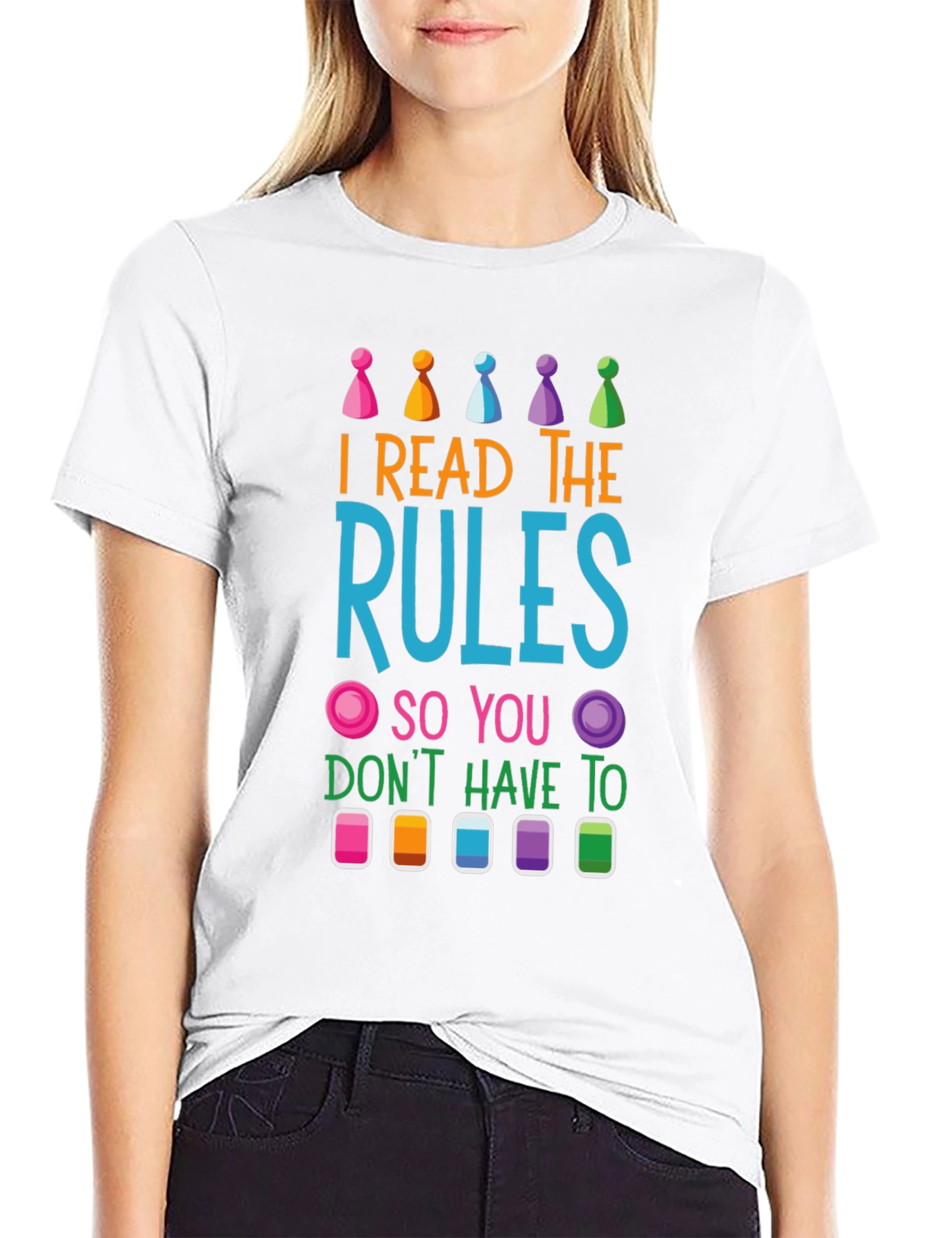 I Read The Rules Board Game T-Shirt