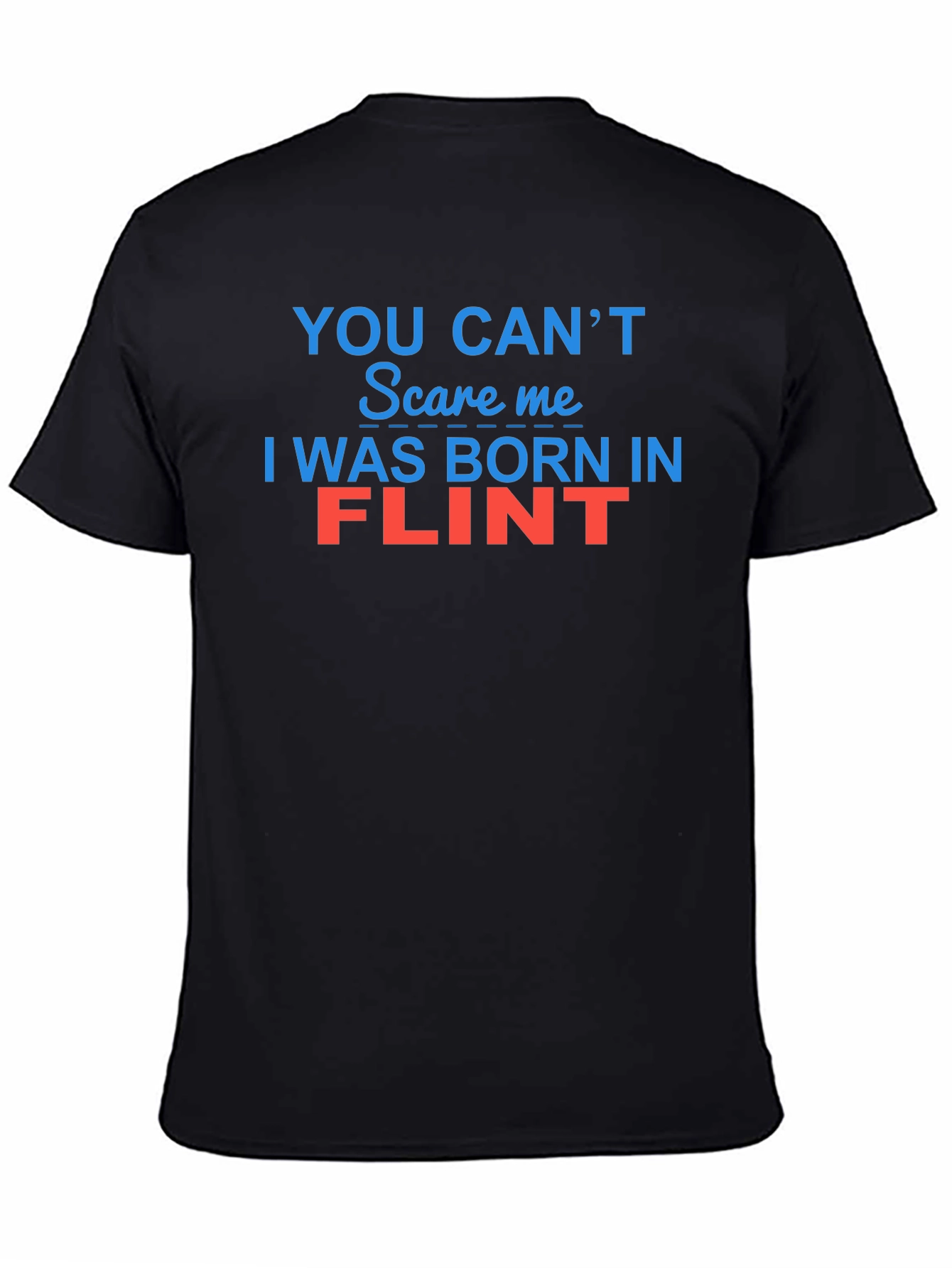Flint Born T-Shirt - Funny City Pride Tee