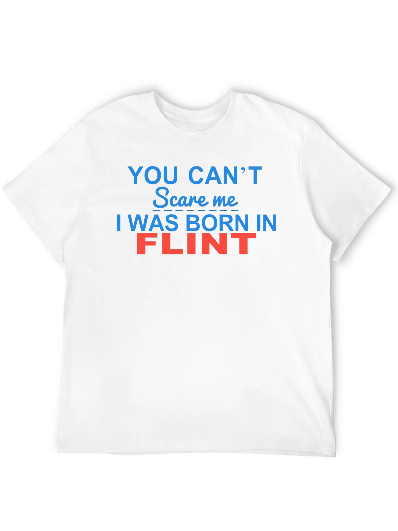 Flint Born T-Shirt - Funny City Pride Tee