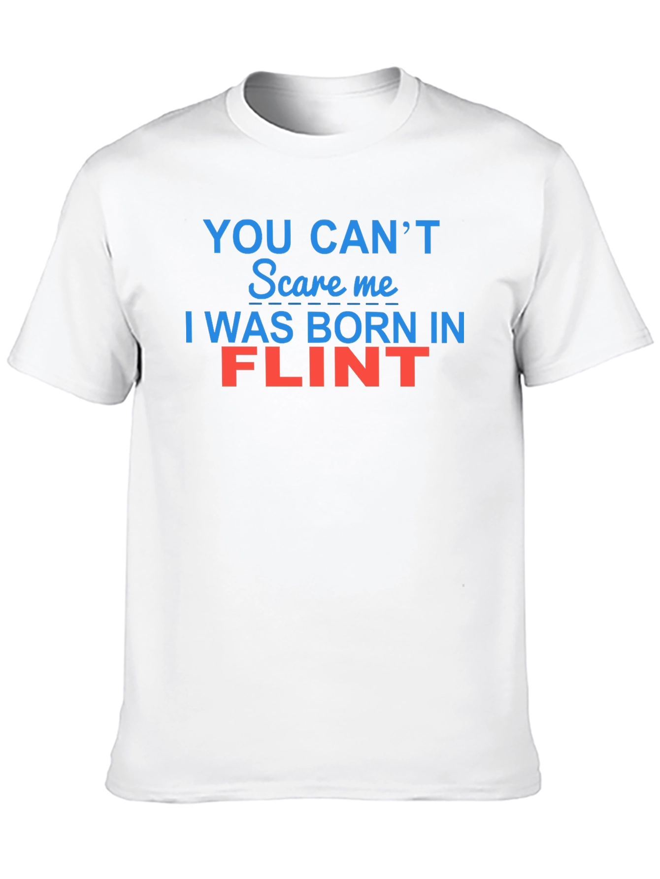 Flint Born T-Shirt - Funny City Pride Tee