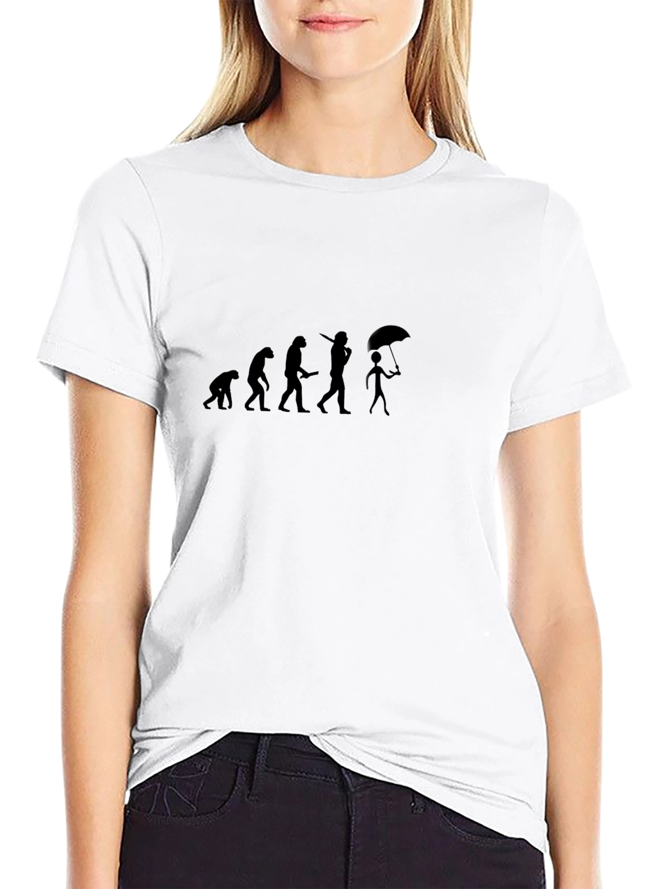 Evolution Funny T-Shirt | Black