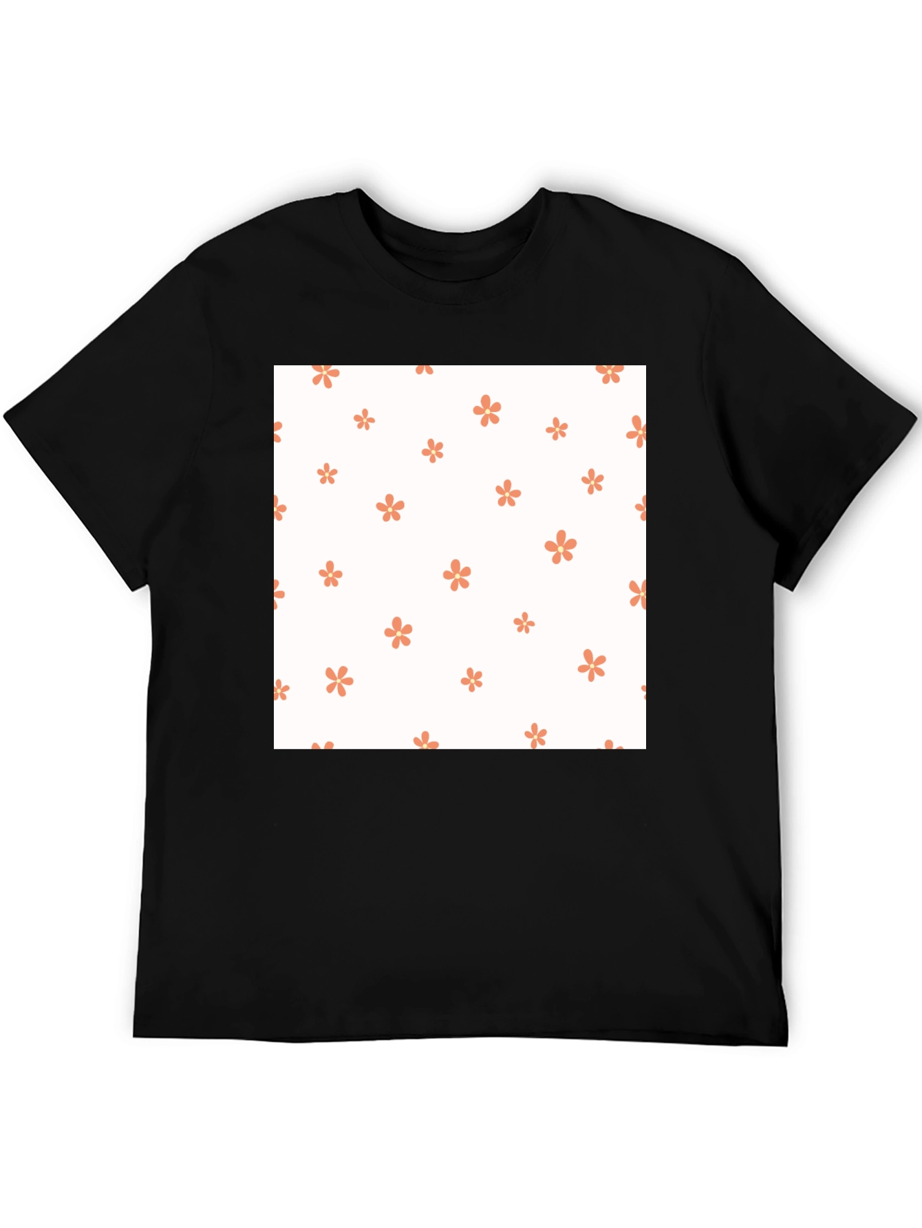Floral Print T-Shirt - Casual Comfort
