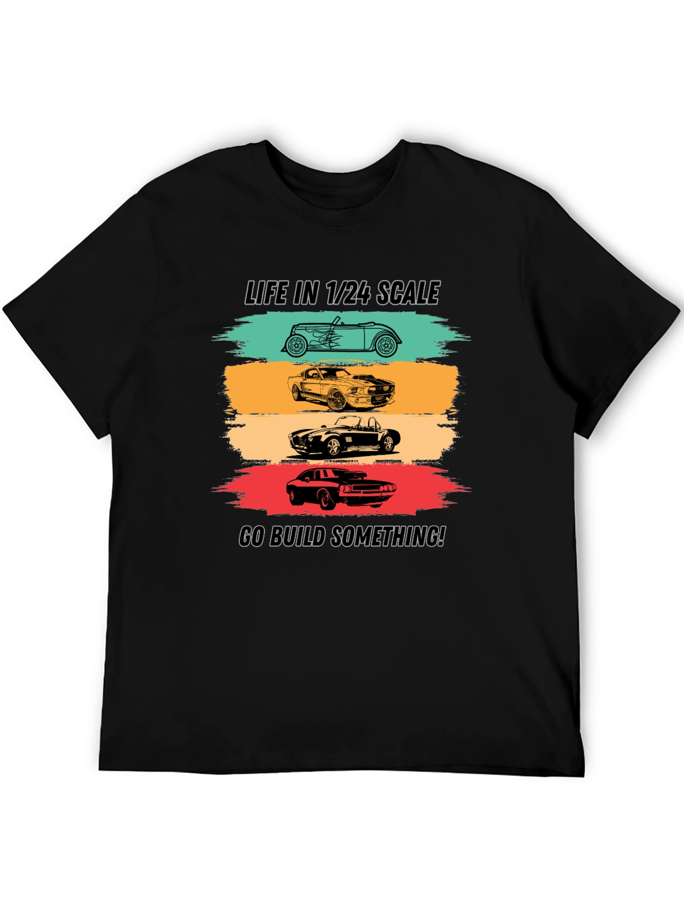 Life in 1/24 Scale Car Enthusiast T-Shirt
