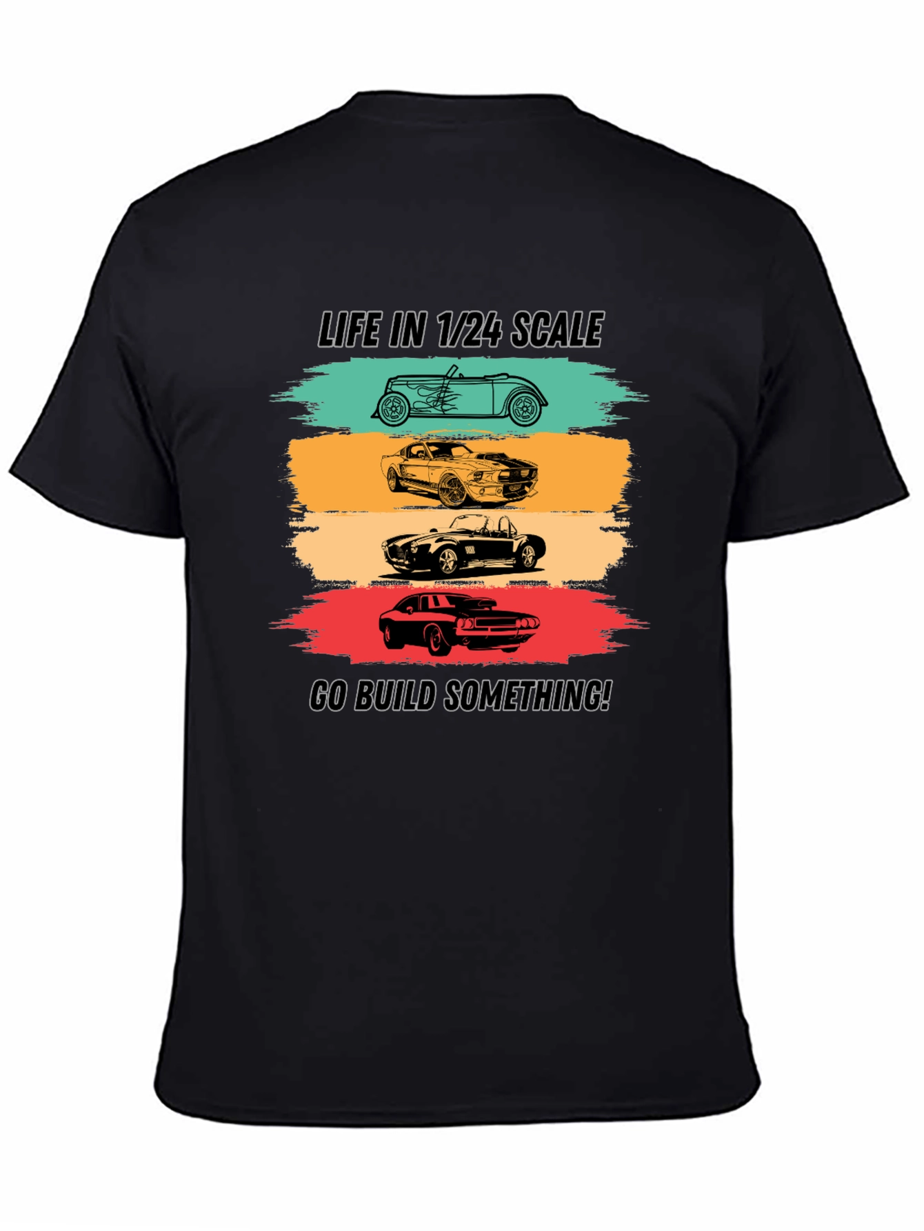Life in 1/24 Scale Car Enthusiast T-Shirt