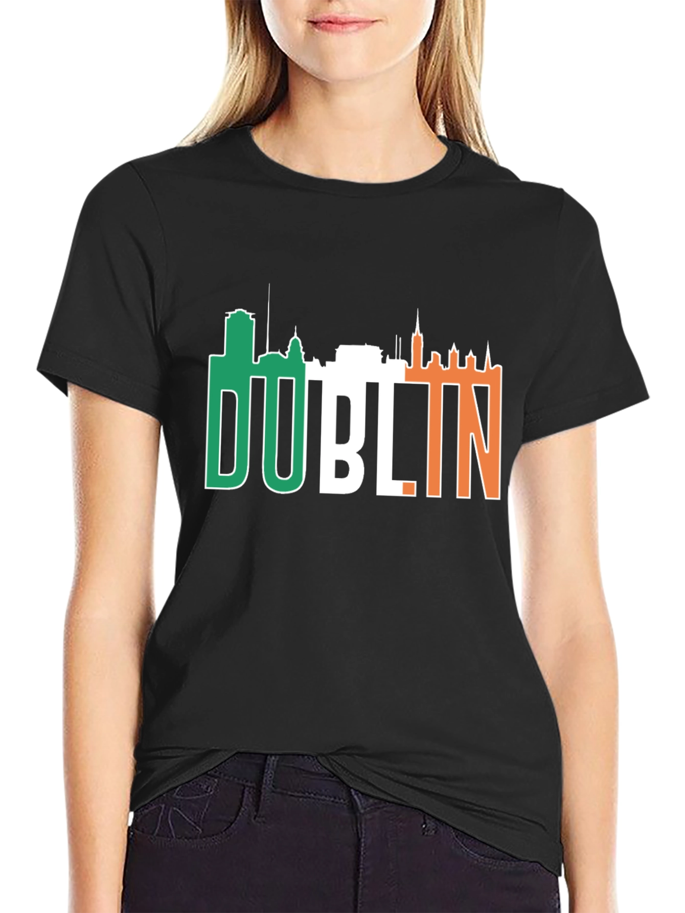 Dublin Ireland Skyline T-Shirt