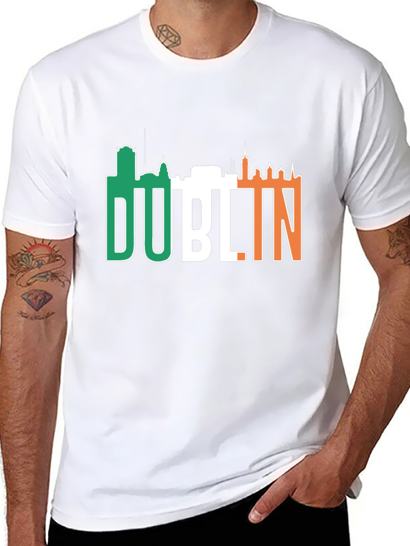 Dublin Ireland Skyline T-Shirt
