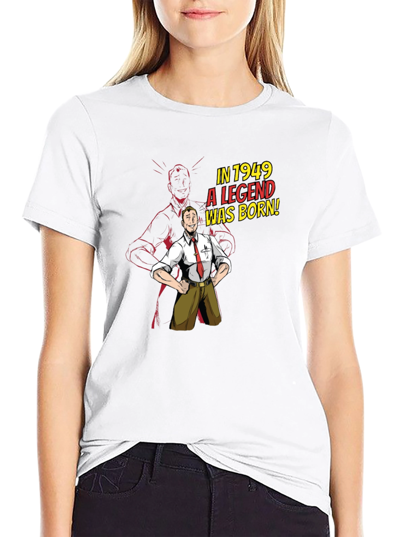 Legend Born in 1949 Graphic T-Shirt