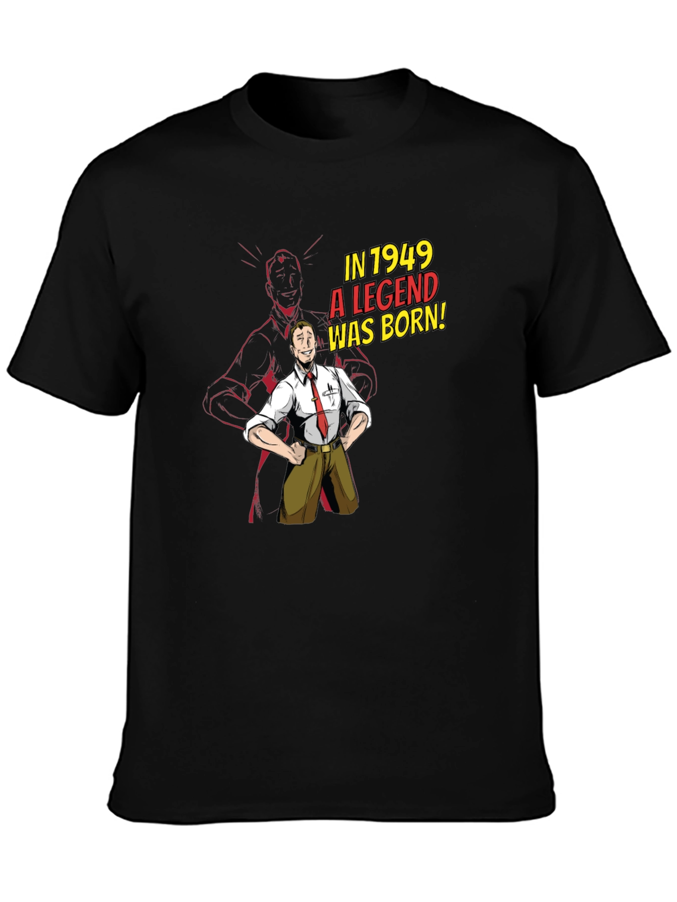 Legend Born in 1949 Graphic T-Shirt