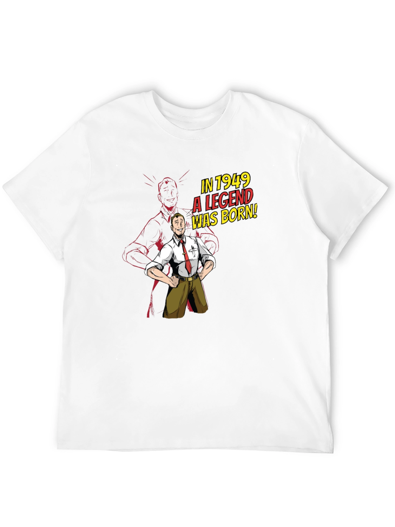 Legend Born in 1949 Graphic T-Shirt