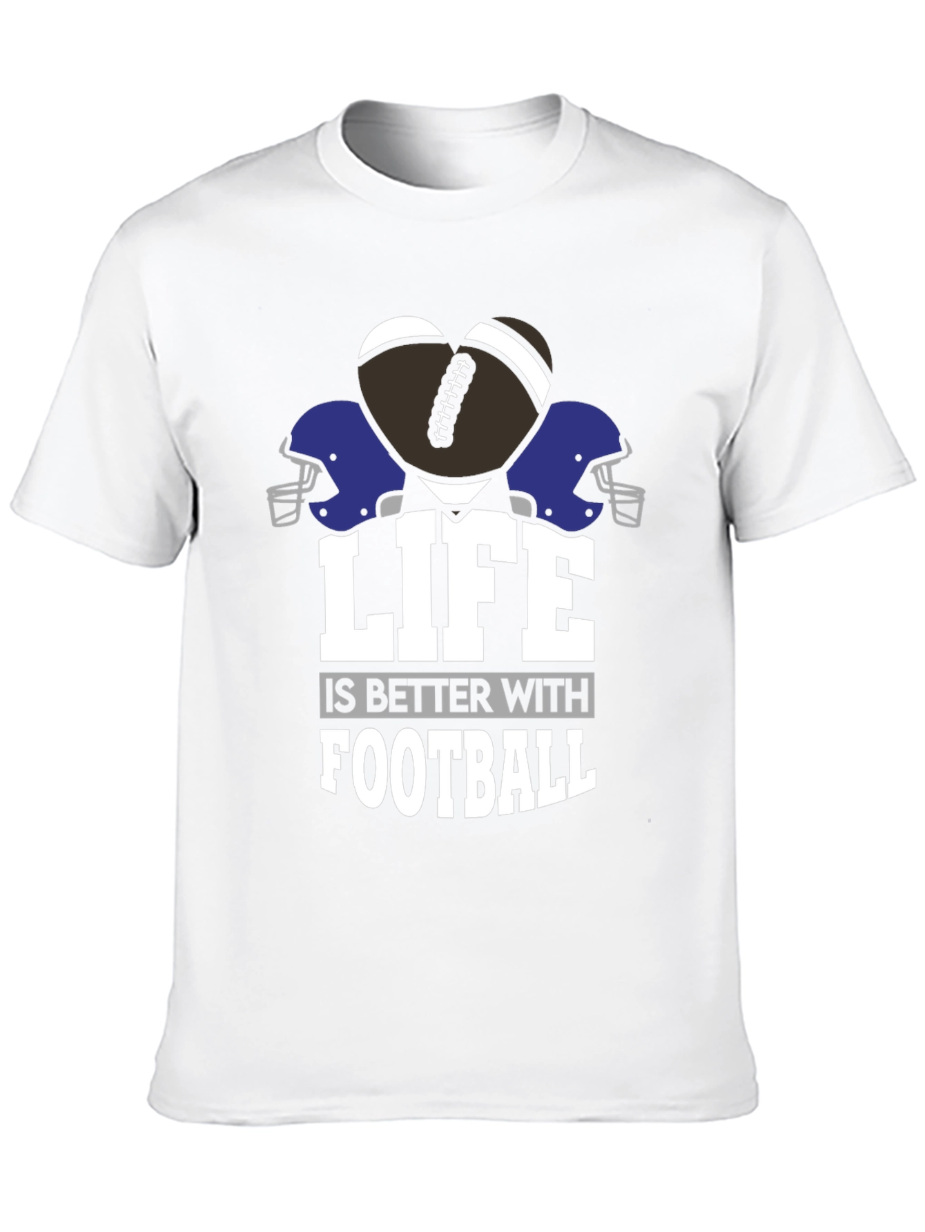 Life is Better with Football Graphic Tee