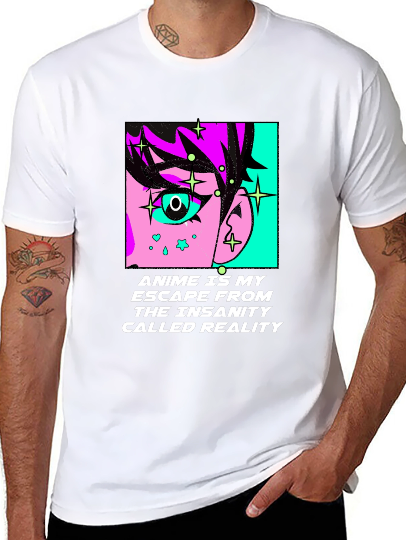 Anime Escape T-Shirt - Bold Graphic Tee