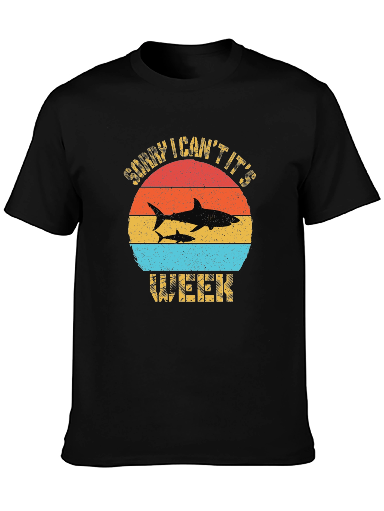 Shark Week T-Shirt Retro Graphic Tee