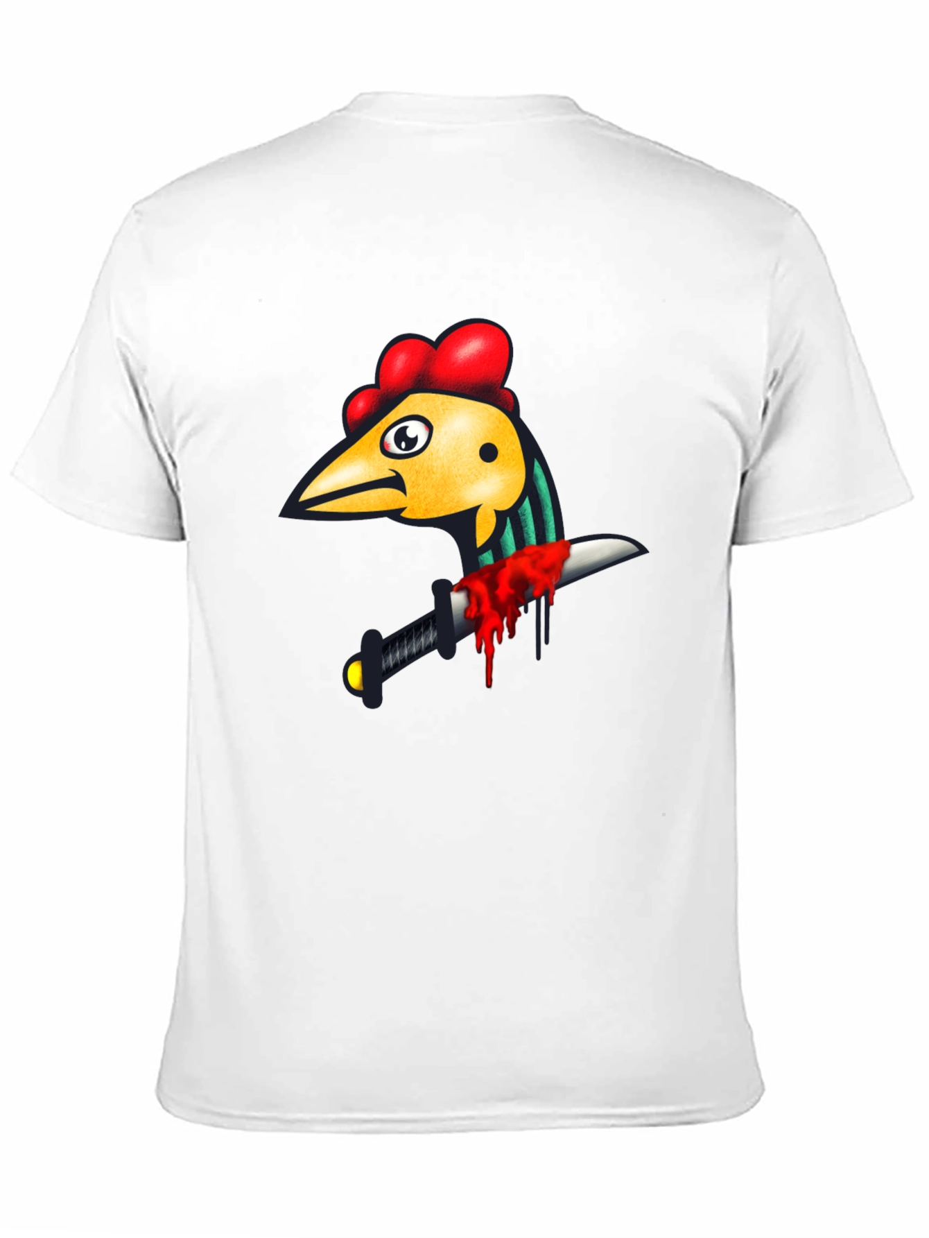 Chicken & Dagger Black T-Shirt