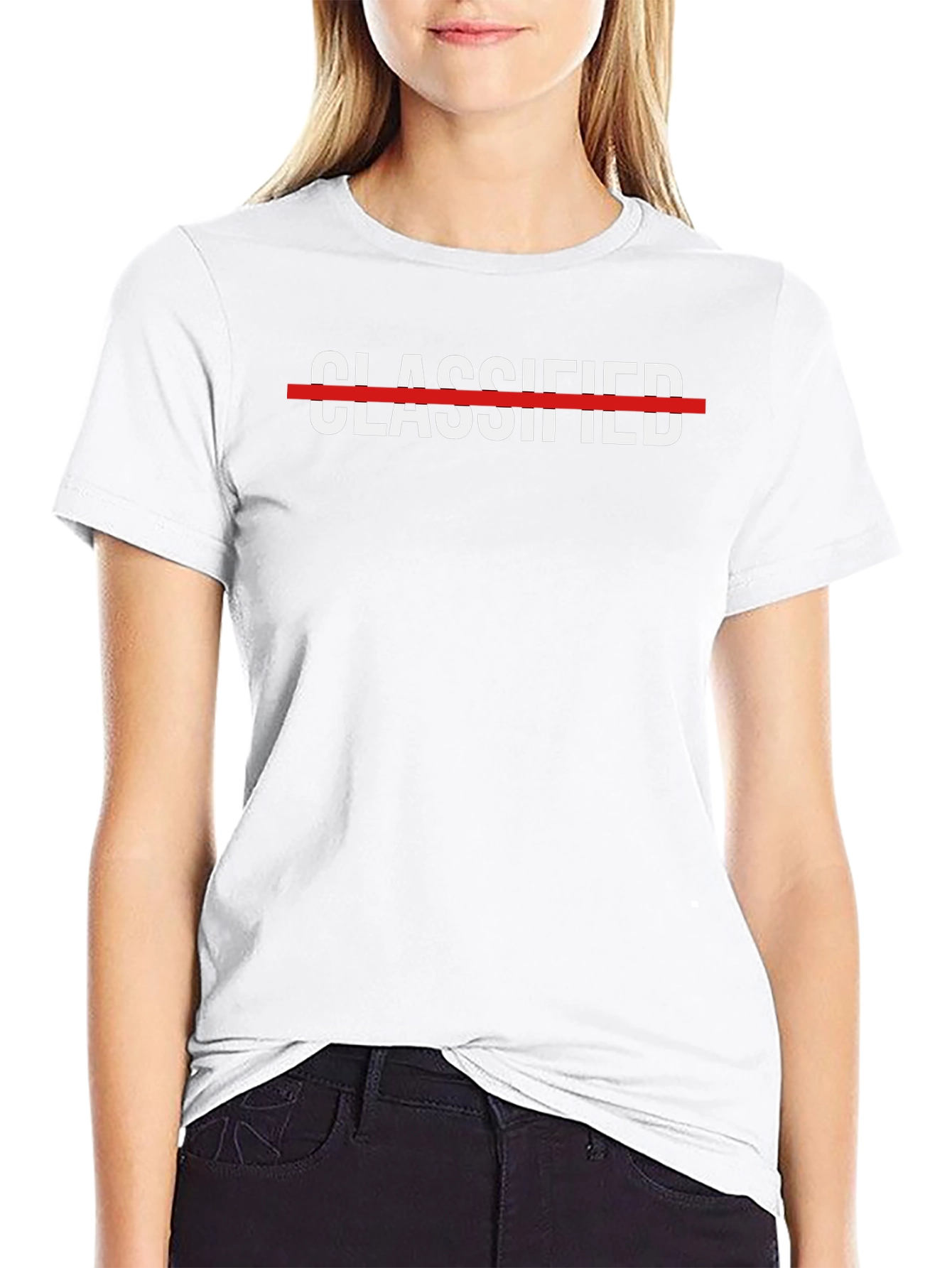Classified Graphic T-Shirt - Bold Statement Tee