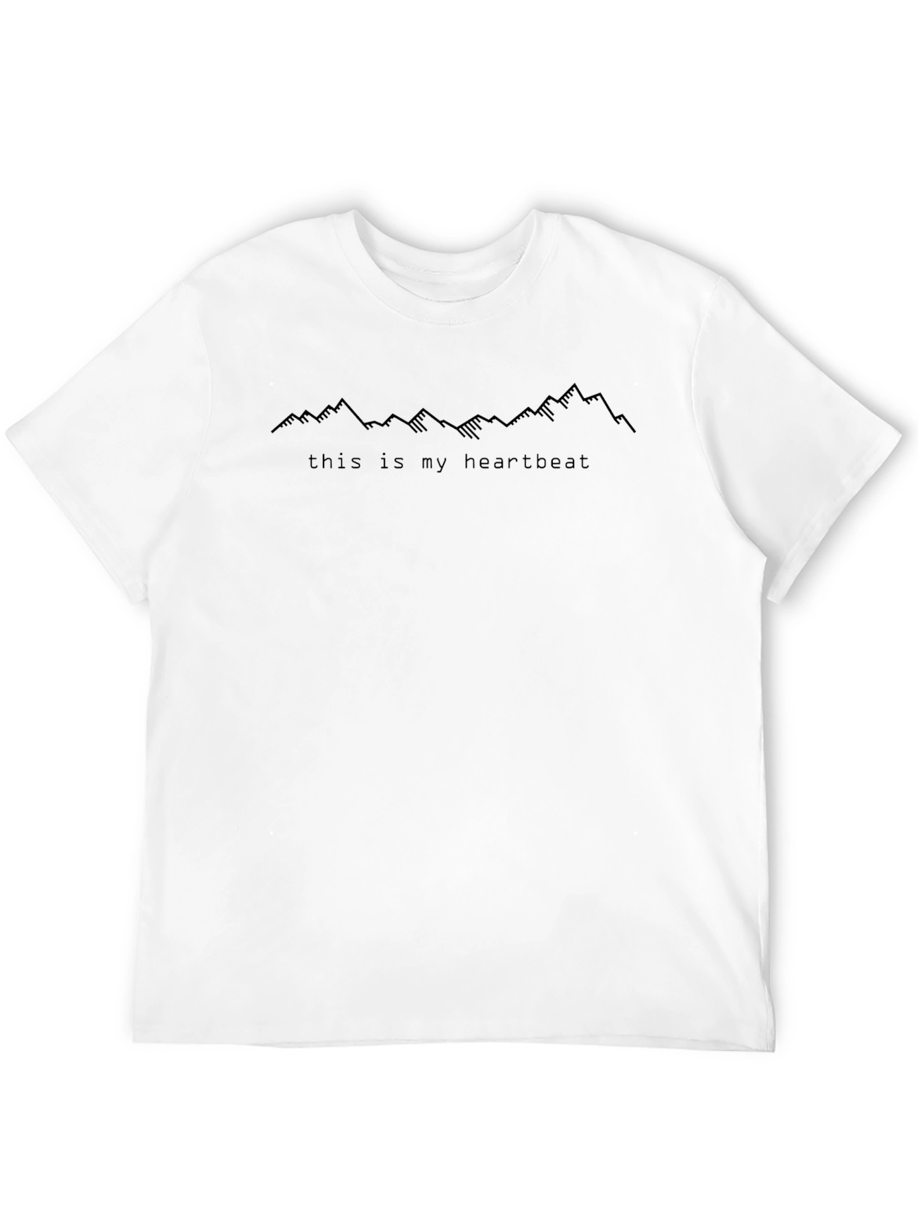 Heartbeat Mountain Graphic Tee