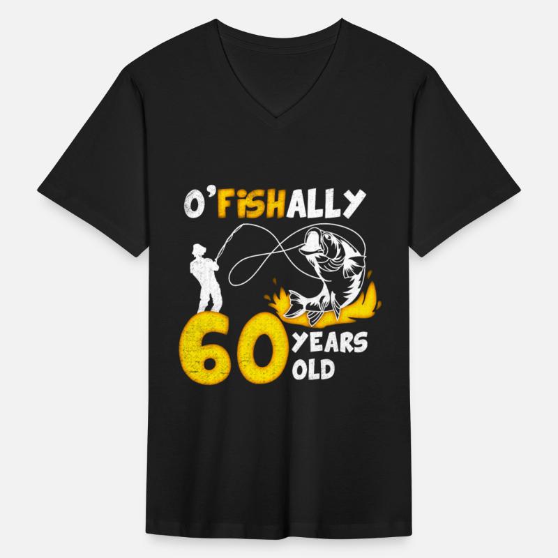 60th Birthday Fishing 1963 Vintage Fisherman Angle