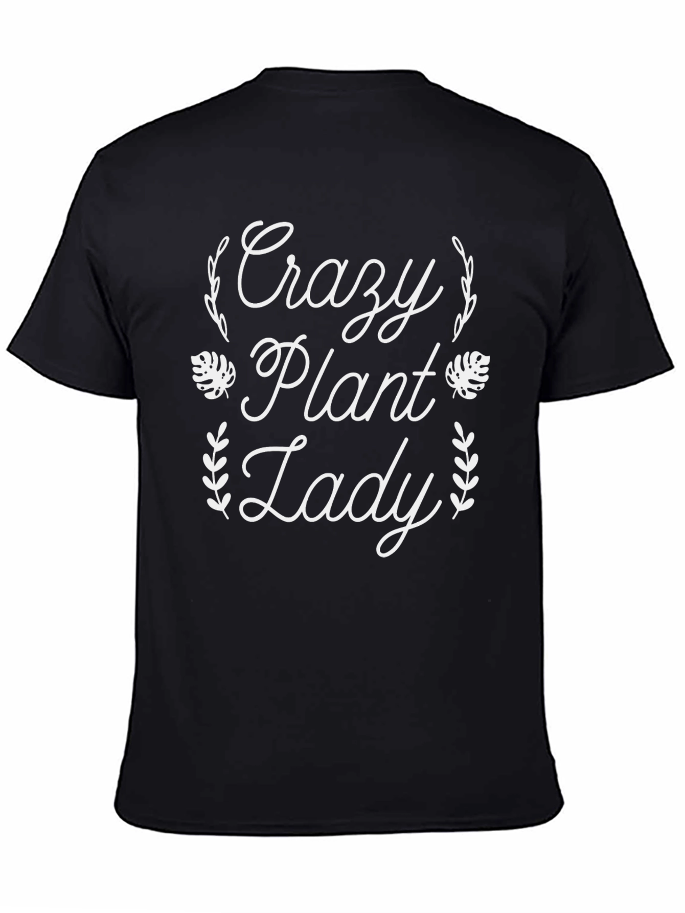 Crazy Plant Lady T-Shirt - Black