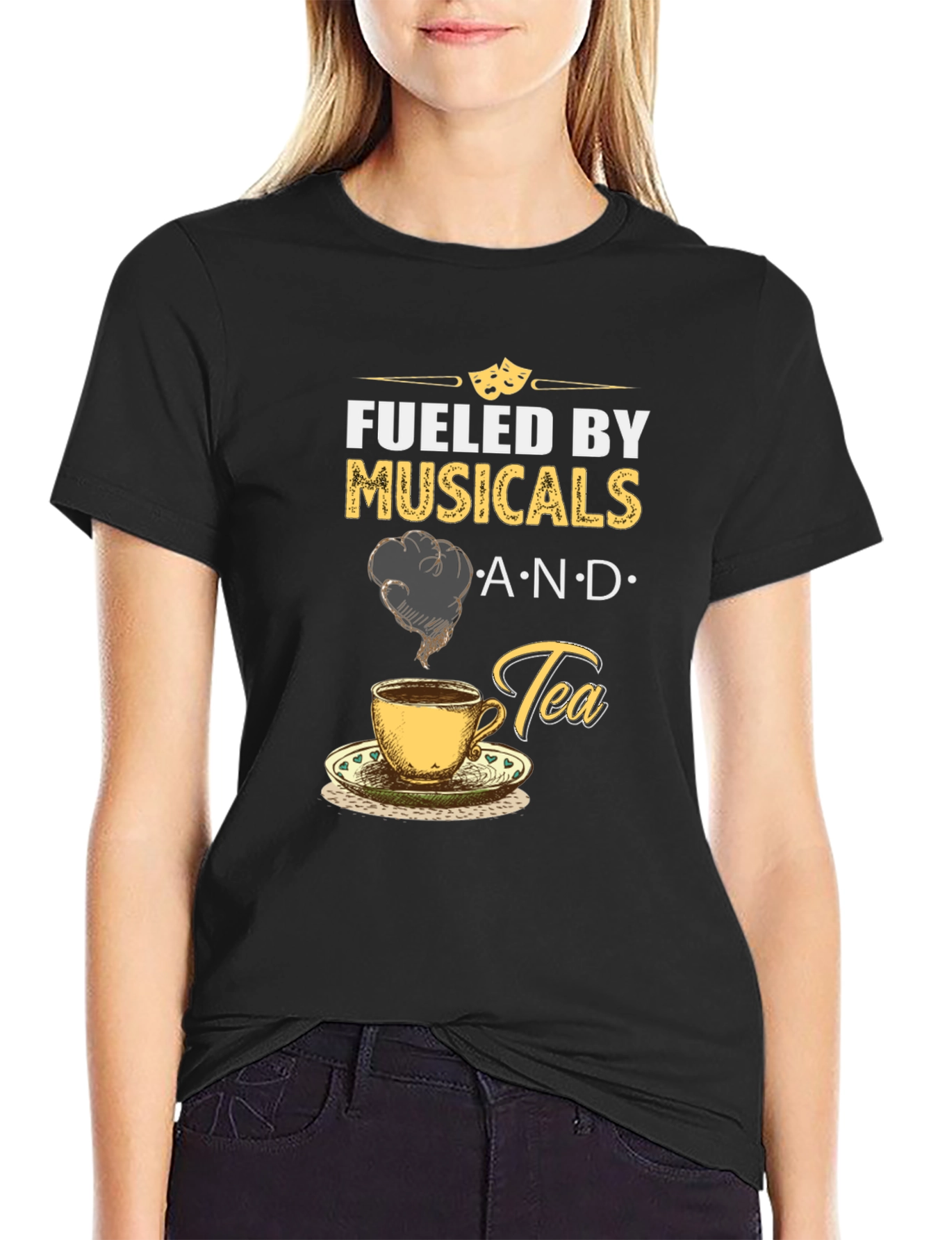 Fueled by Musicals and Tea T-Shirt