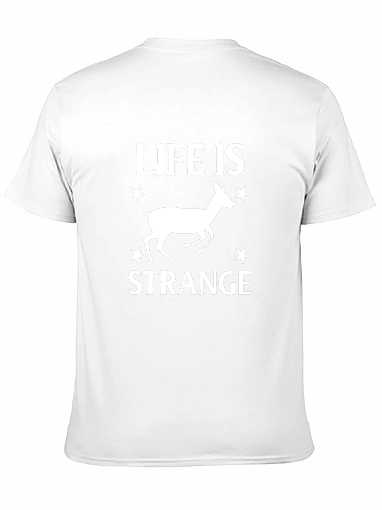 Life is Strange Deer Graphic T-Shirt - Black