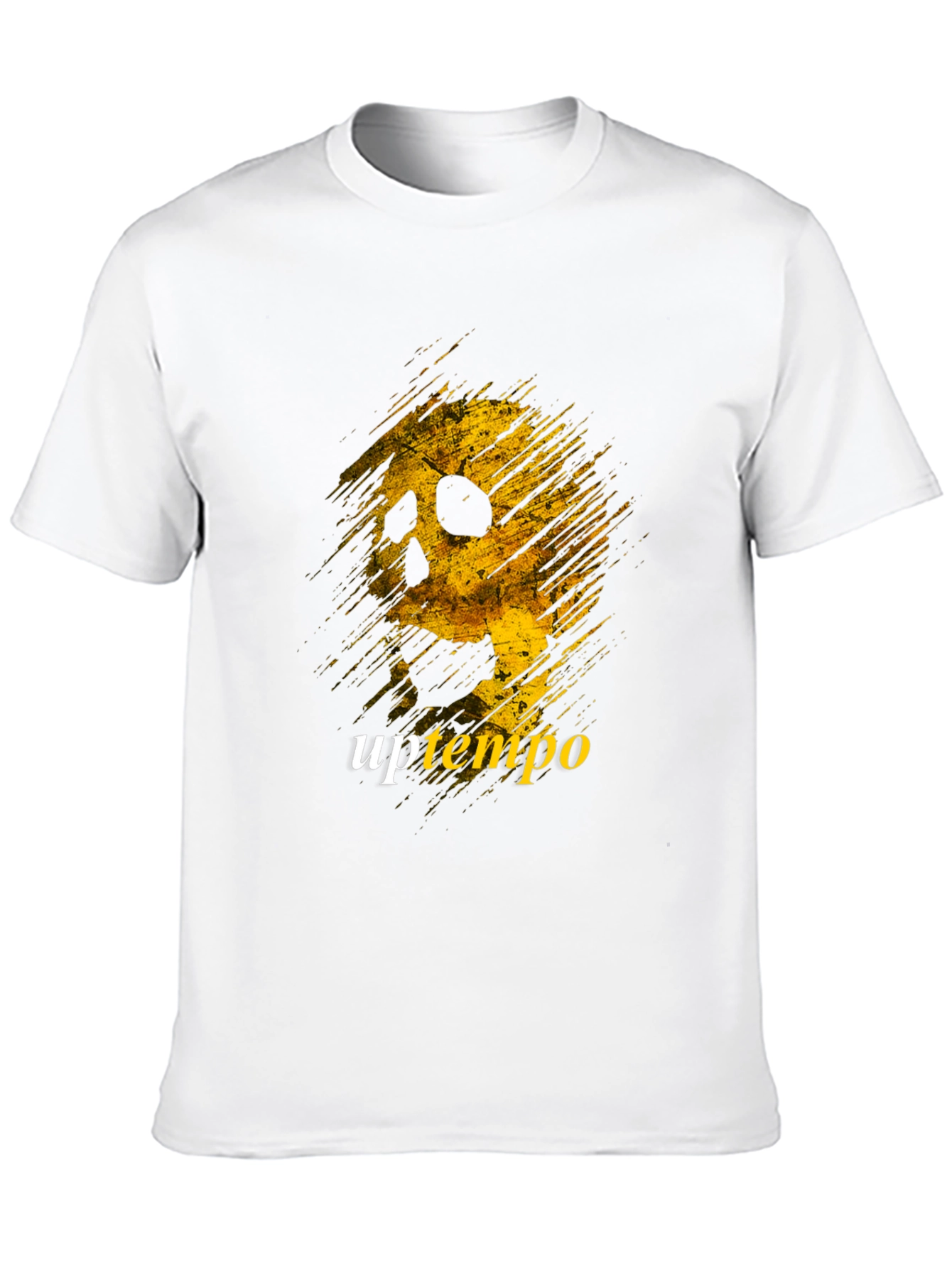 Uptempo Skull Graphic Black T-Shirt